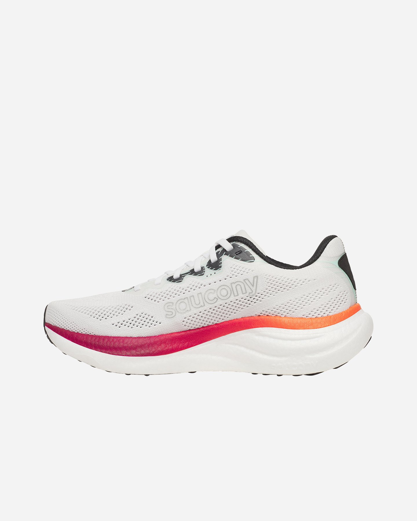 Scarpe running SAUCONY RIDE 19 M - Bianco - 4 | Cisalfa Sport