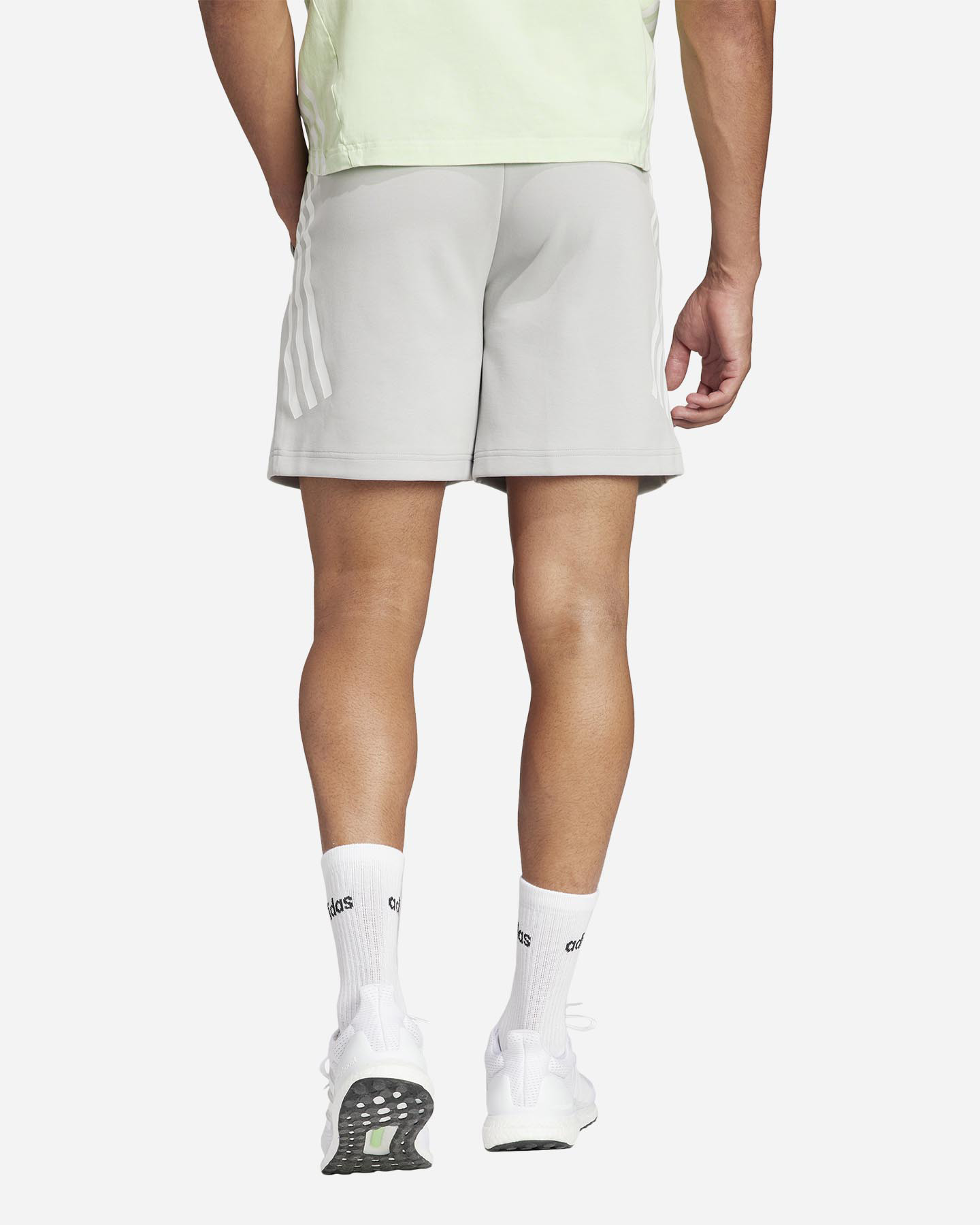 Pantaloncini ADIDAS 3STRIPES M - Grigio - 2 | Cisalfa Sport