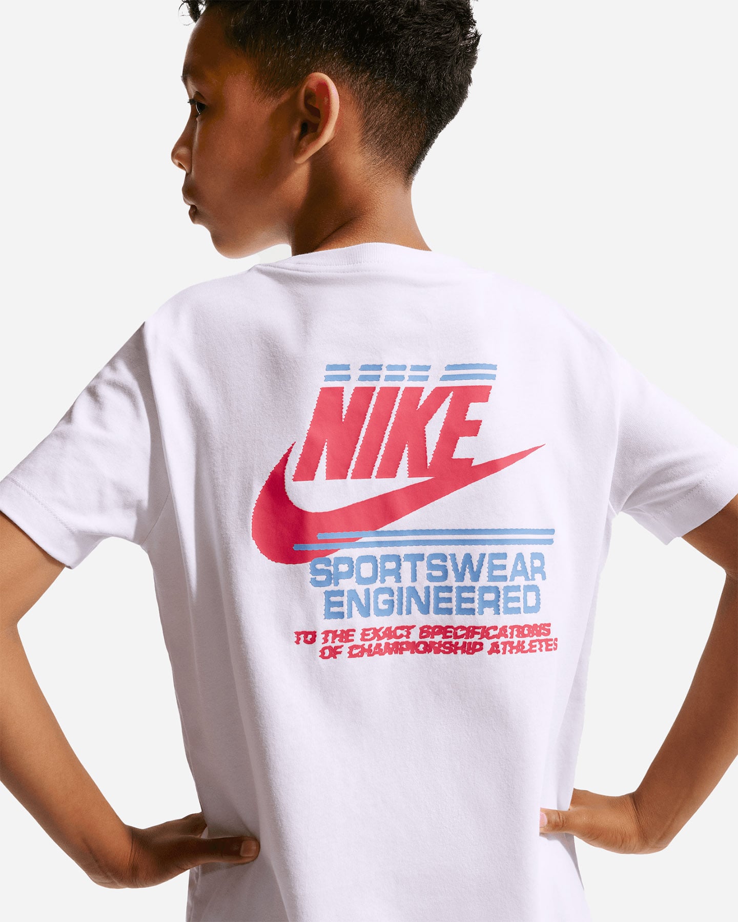 T-shirt NIKE POCKET JR - Bianco - 3 | Cisalfa Sport