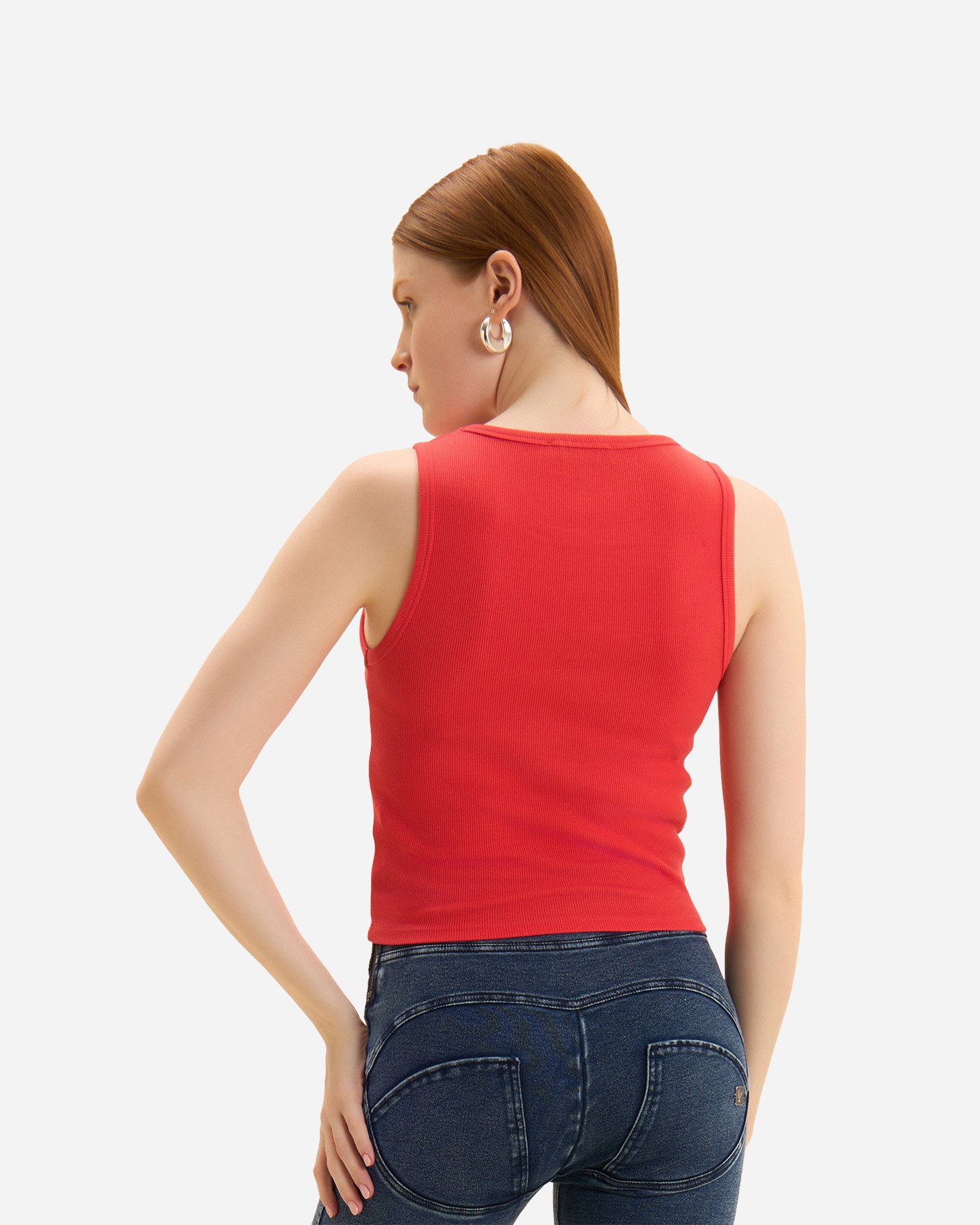 Canotta FREDDY LOGO BORCHIE W - Rosso - 3 | Cisalfa Sport