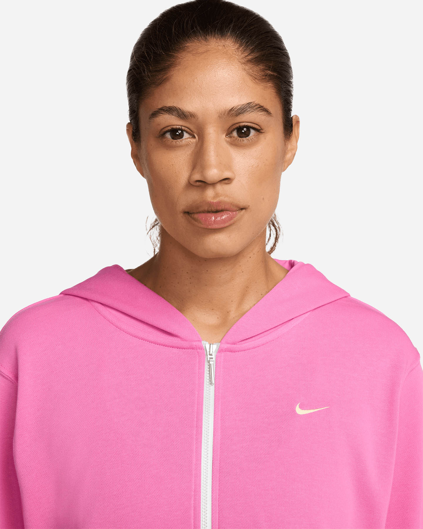 Felpa NIKE CHILL SMALL LOGO W - Fucsia - 4 | Cisalfa Sport