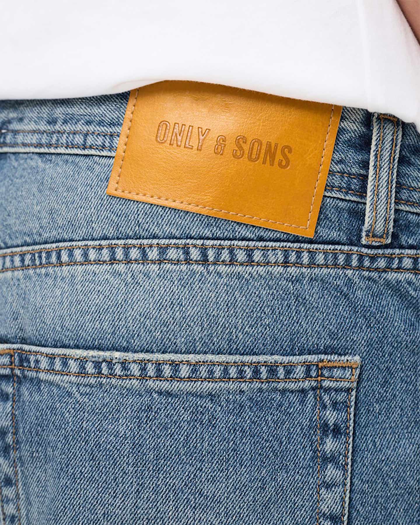 Bermuda ONLY & SONS FADE LOOSE FIT M - Denim - 4 | Cisalfa Sport