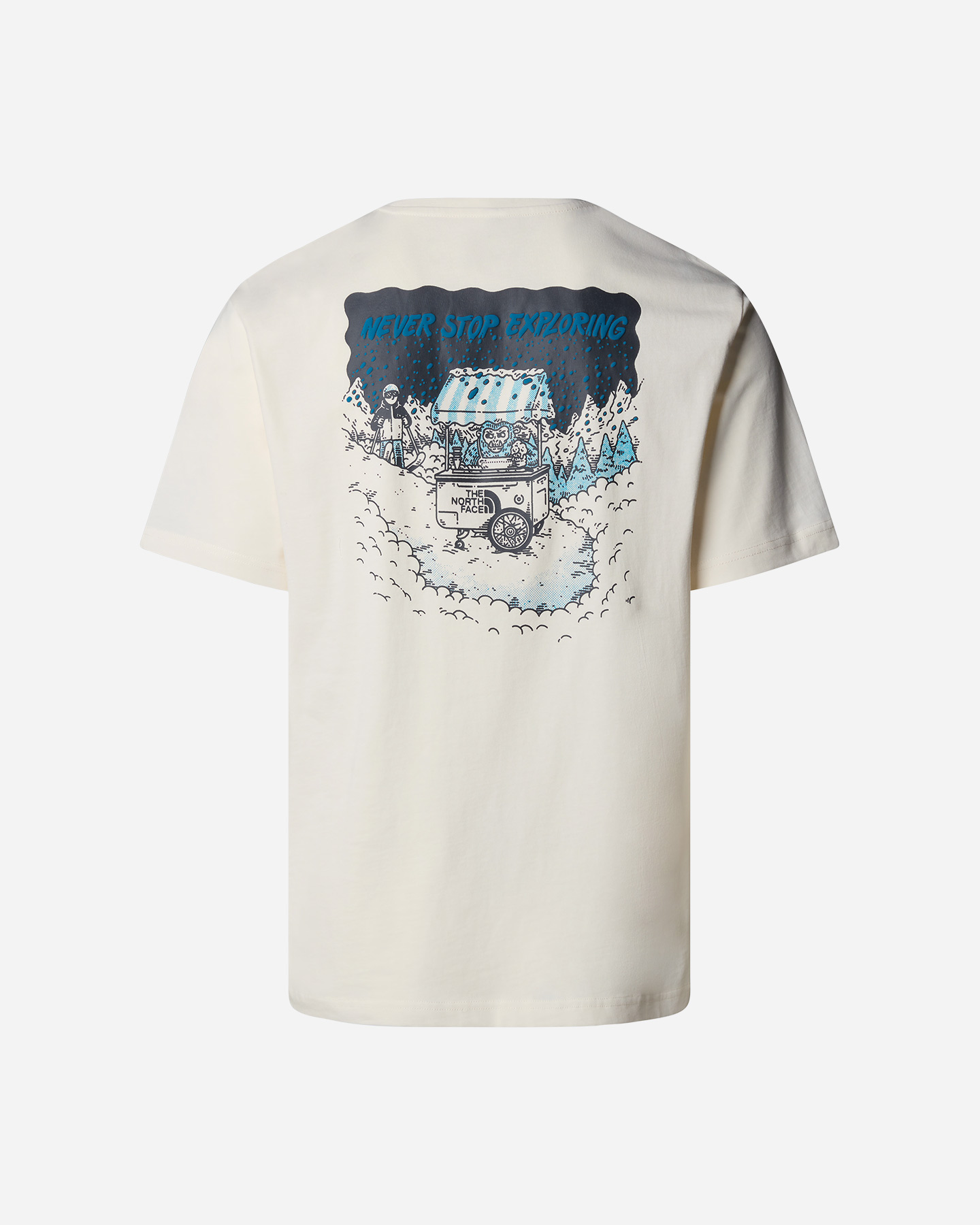 T-shirt THE NORTH FACE POWDER DAYS RELAXED M - Bianco - 1 | Cisalfa Sport