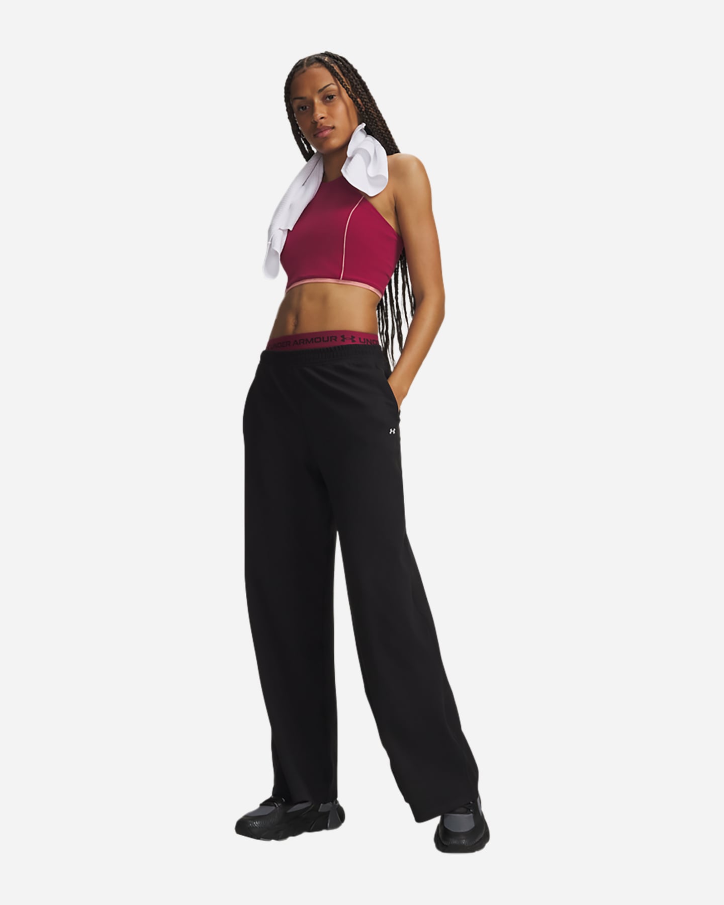Pantalone training UNDER ARMOUR MOTION W - Nero - 2 | Cisalfa Sport