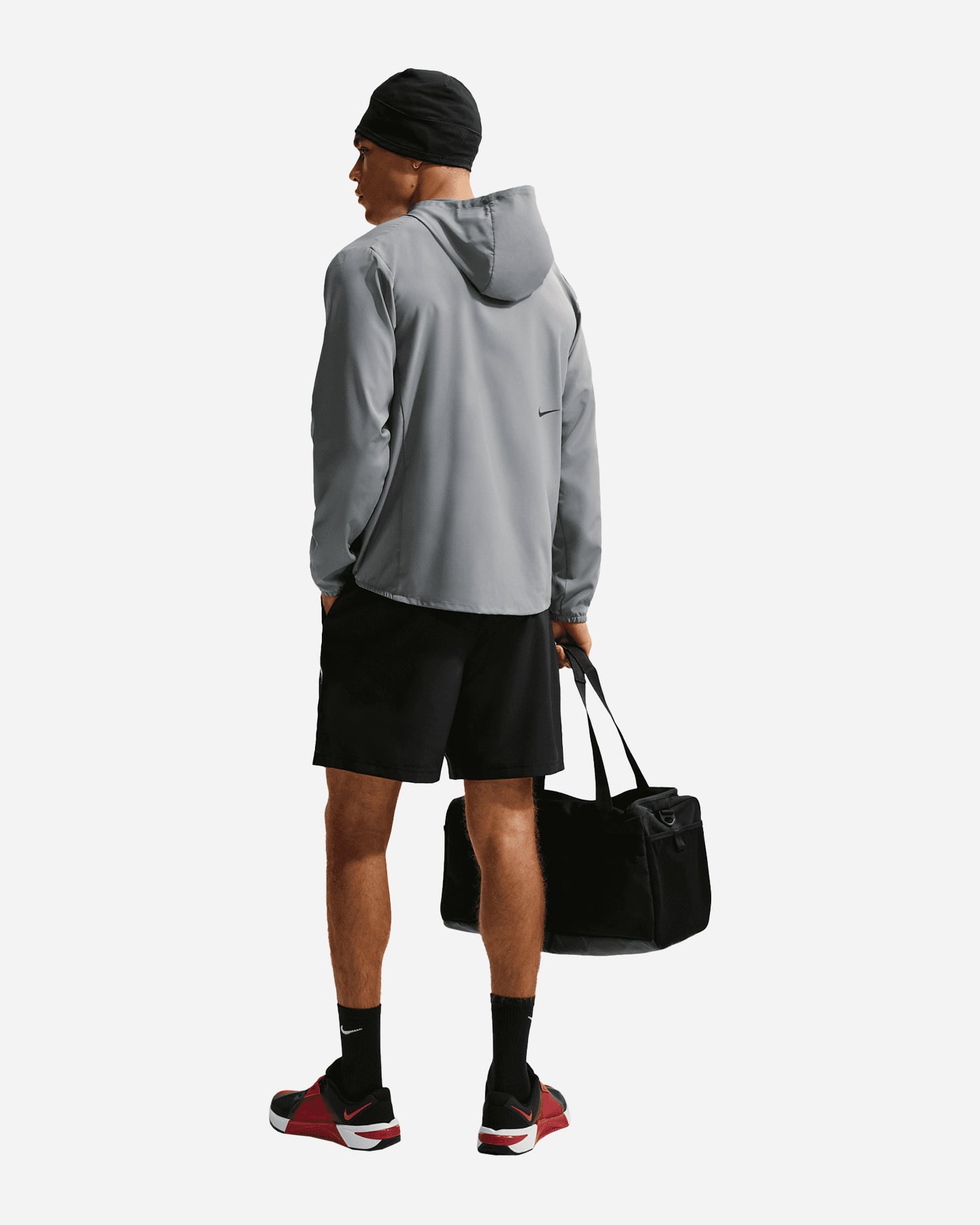 Pantalone training NIKE DRI FIT FORM GFX HBR BIG LOGO 7IN M - Nero - 5 | Cisalfa Sport