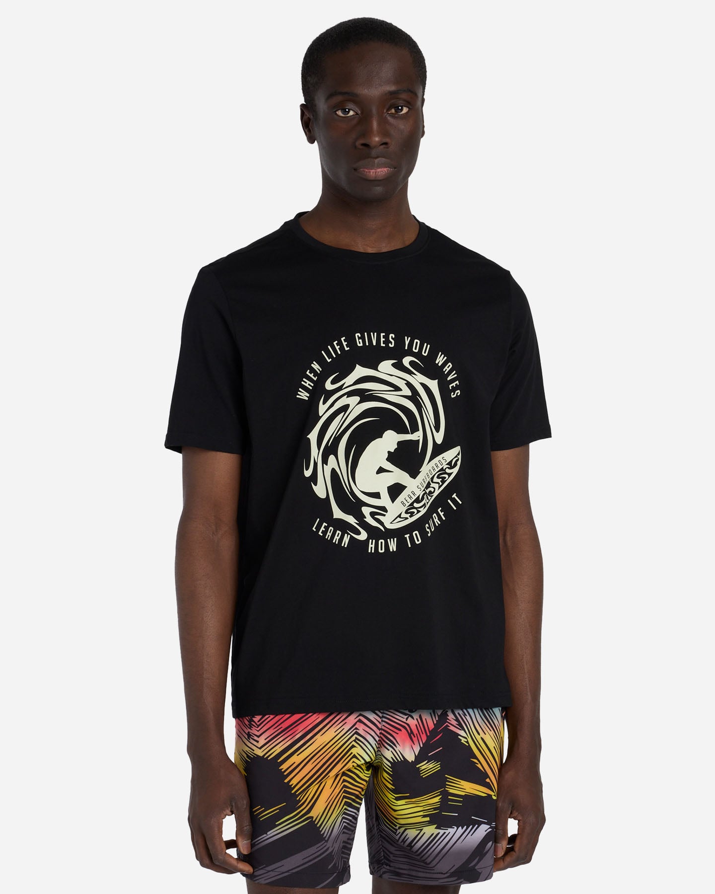 T-shirt BEAR BEACH BREAK M - Nero - 1 | Cisalfa Sport