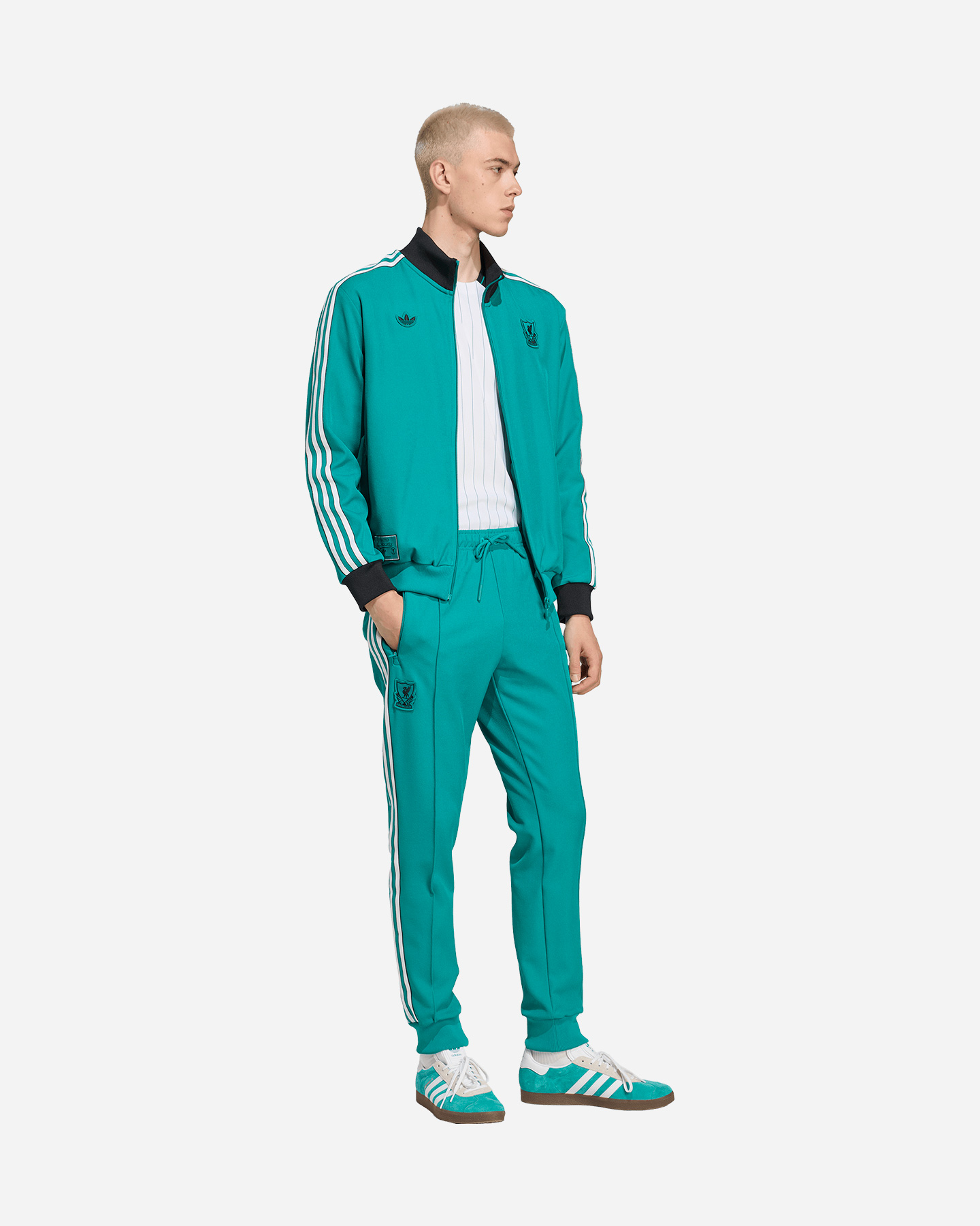 Felpa ADIDAS ORIGINALS LIVERPOOL M - Verde - 3 | Cisalfa Sport