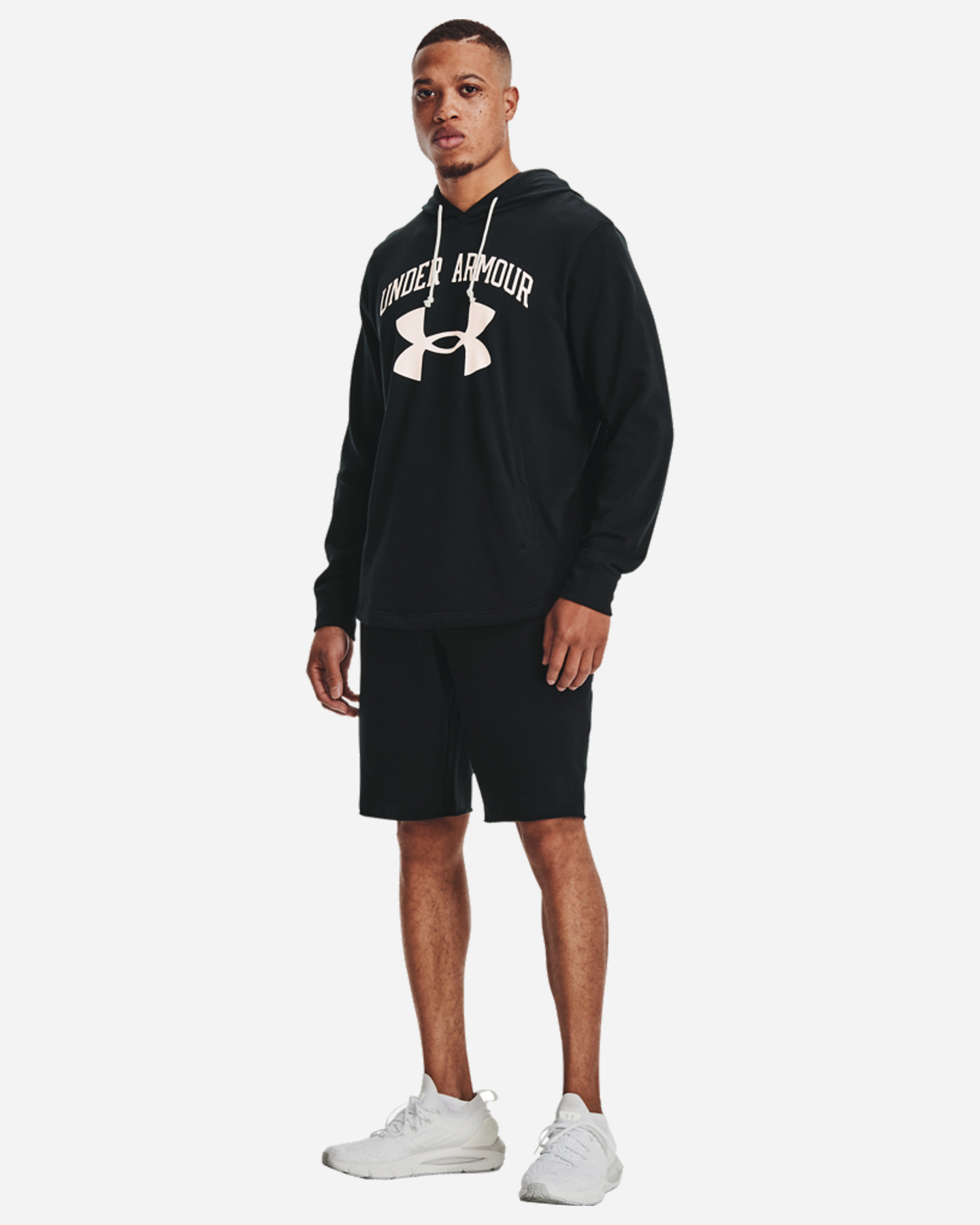 Pantaloncini UNDER ARMOUR RIVAL LOGO M - Nero - 3 | Cisalfa Sport