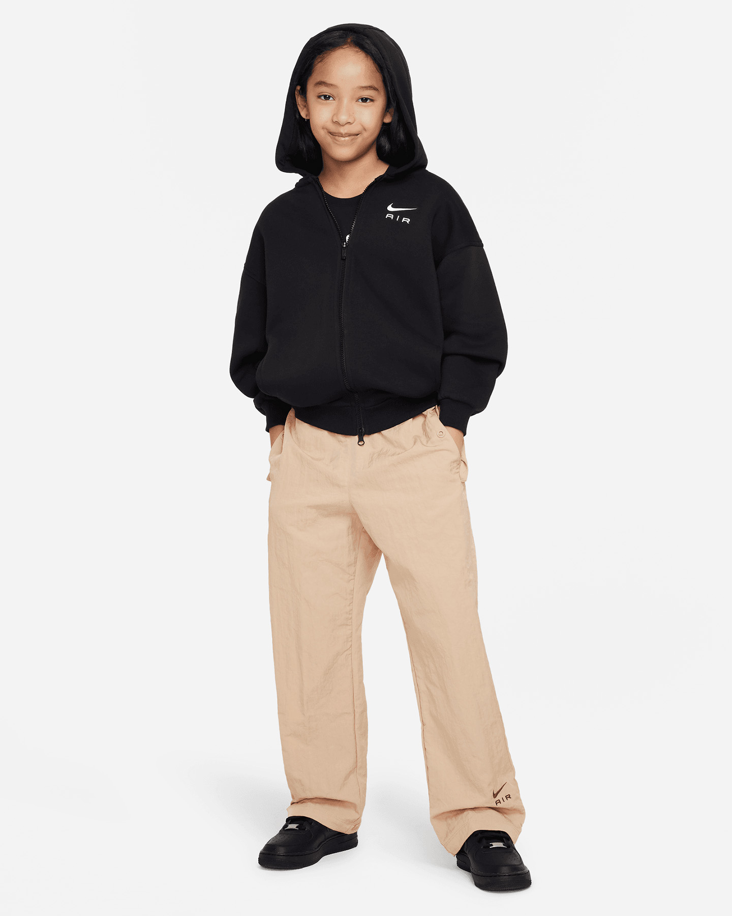 Felpa NIKE SPORTWEAR JR - Nero - 5 | Cisalfa Sport