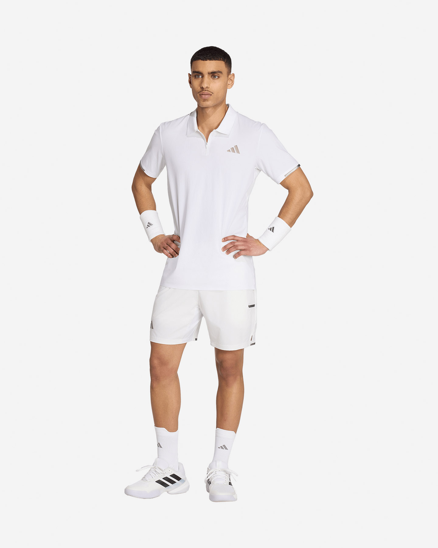 Polo tennis ADIDAS PRO M - Bianco - 2 | Cisalfa Sport