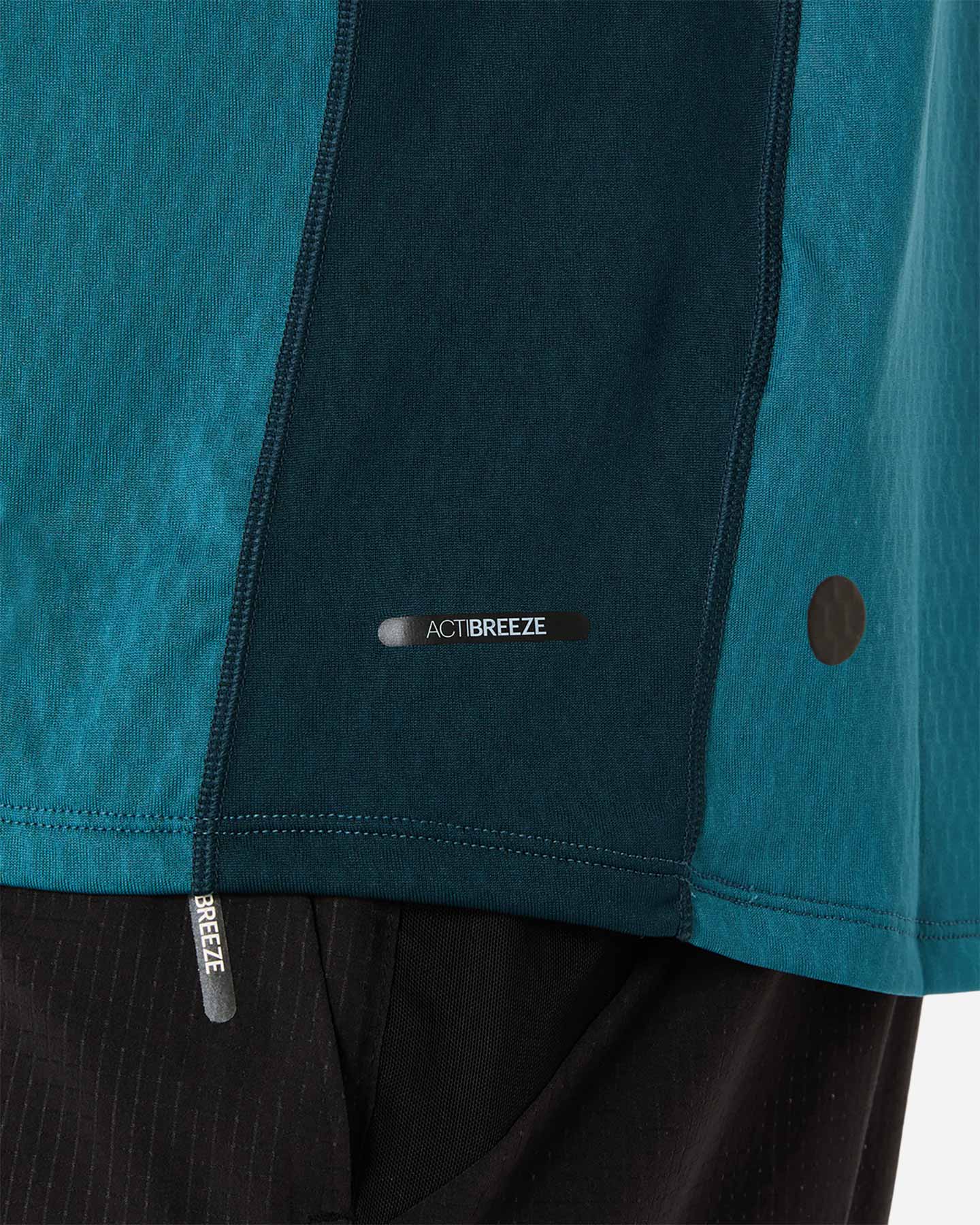 T-shirt running ASICS FUJITRAIL ELITE M - Verde - 4 | Cisalfa Sport