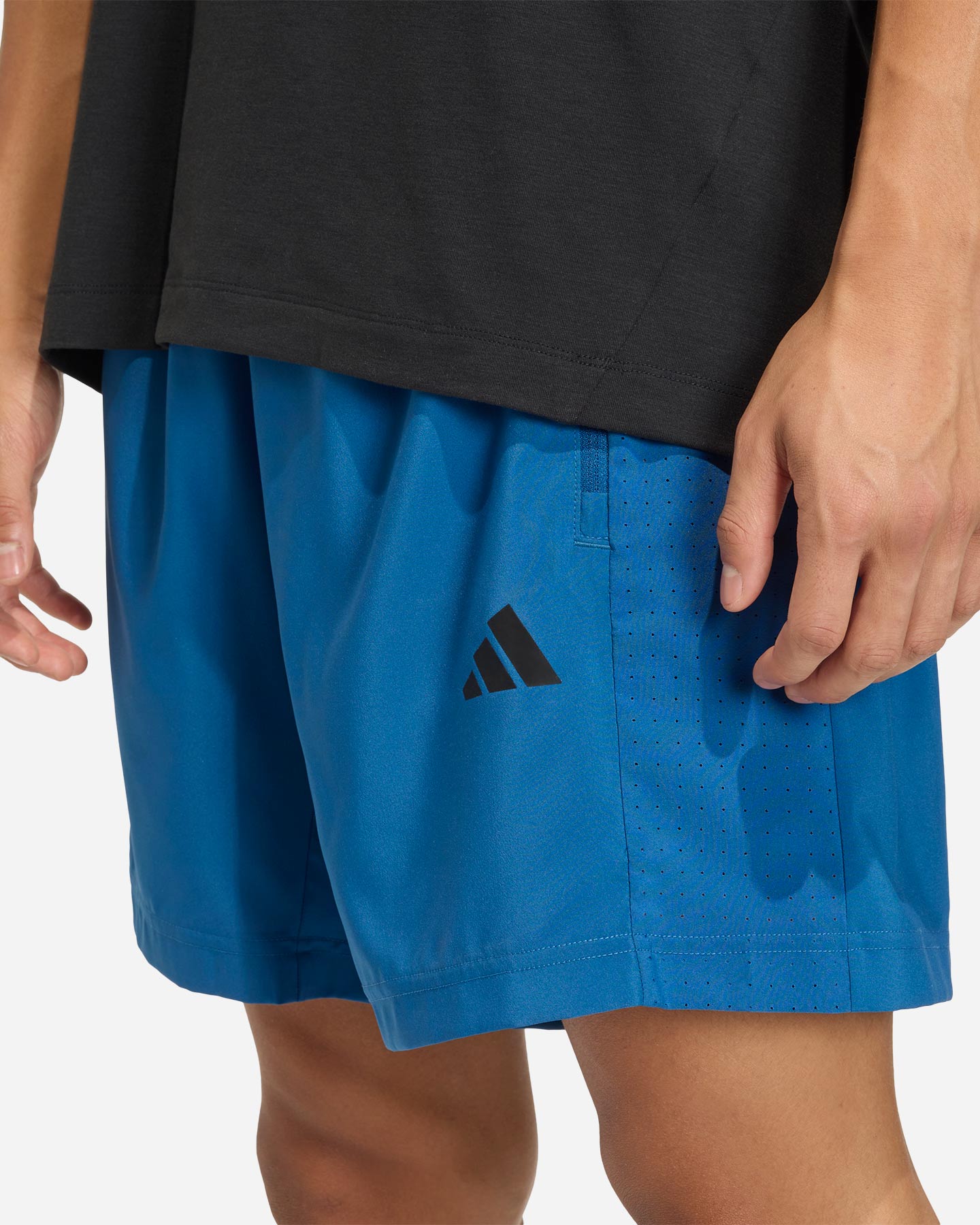 Pantalone training ADIDAS WORKOUT ESSENTILAS M - Verde - 3 | Cisalfa Sport