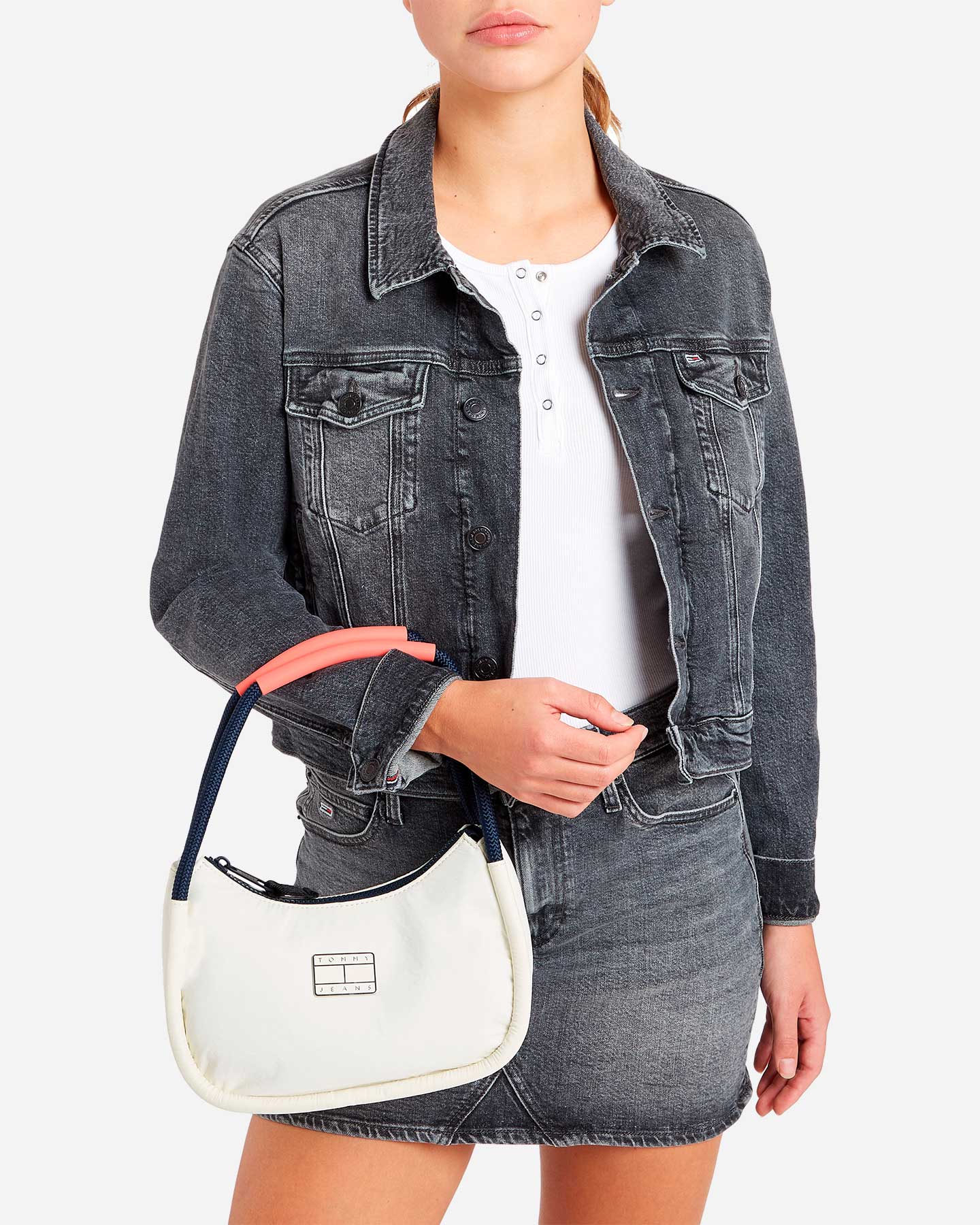 Borsa TOMMY HILFIGER SHOULDER W - Beige - 4 | Cisalfa Sport