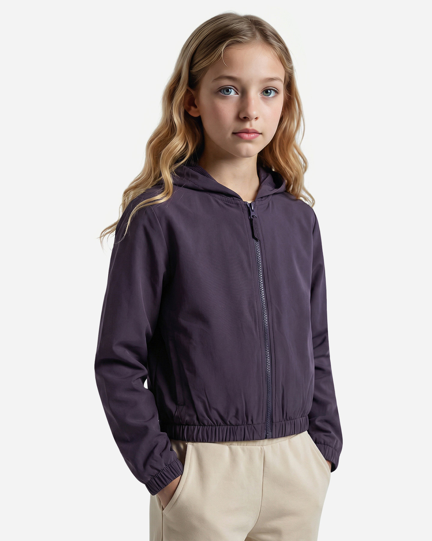 Felpa ARENA ATHLETIC PROGRESS JR - Viola - 2 | Cisalfa Sport