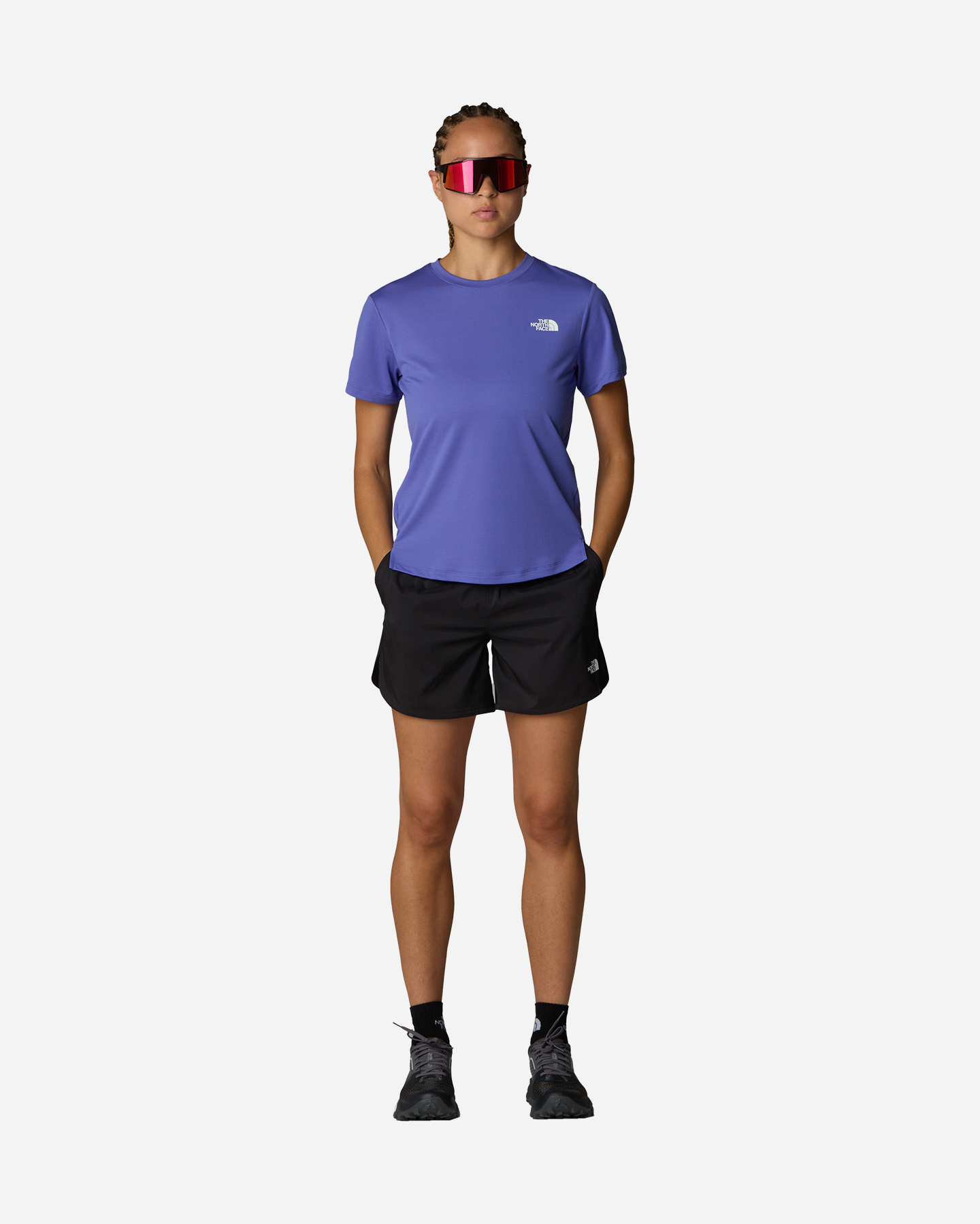 T-shirt THE NORTH FACE FLEX W - Blu - 4 | Cisalfa Sport