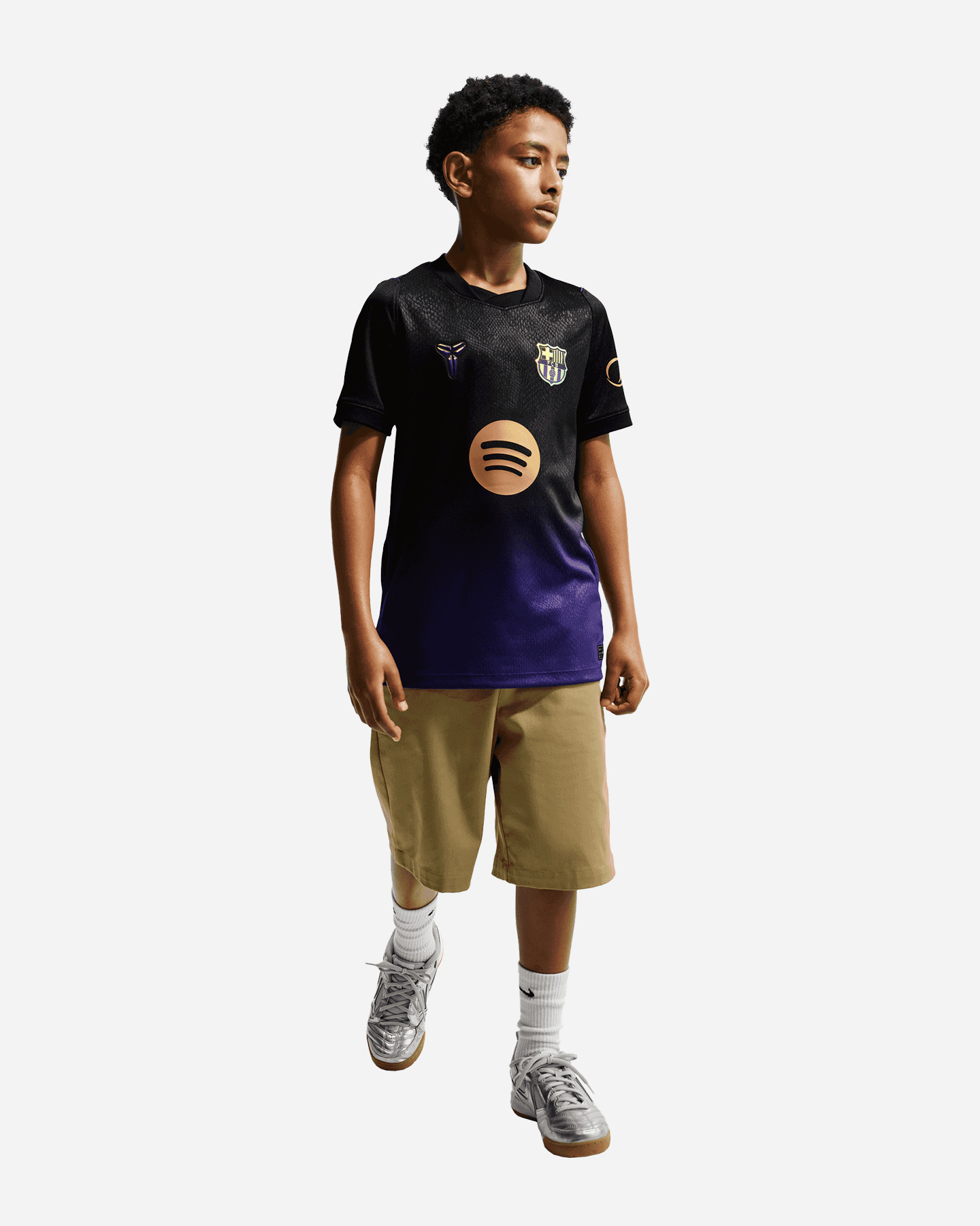 Maglia calcio ufficiale NIKE BARCELLONA AWAY 26-27 JR - Color mix - 3 | Cisalfa Sport
