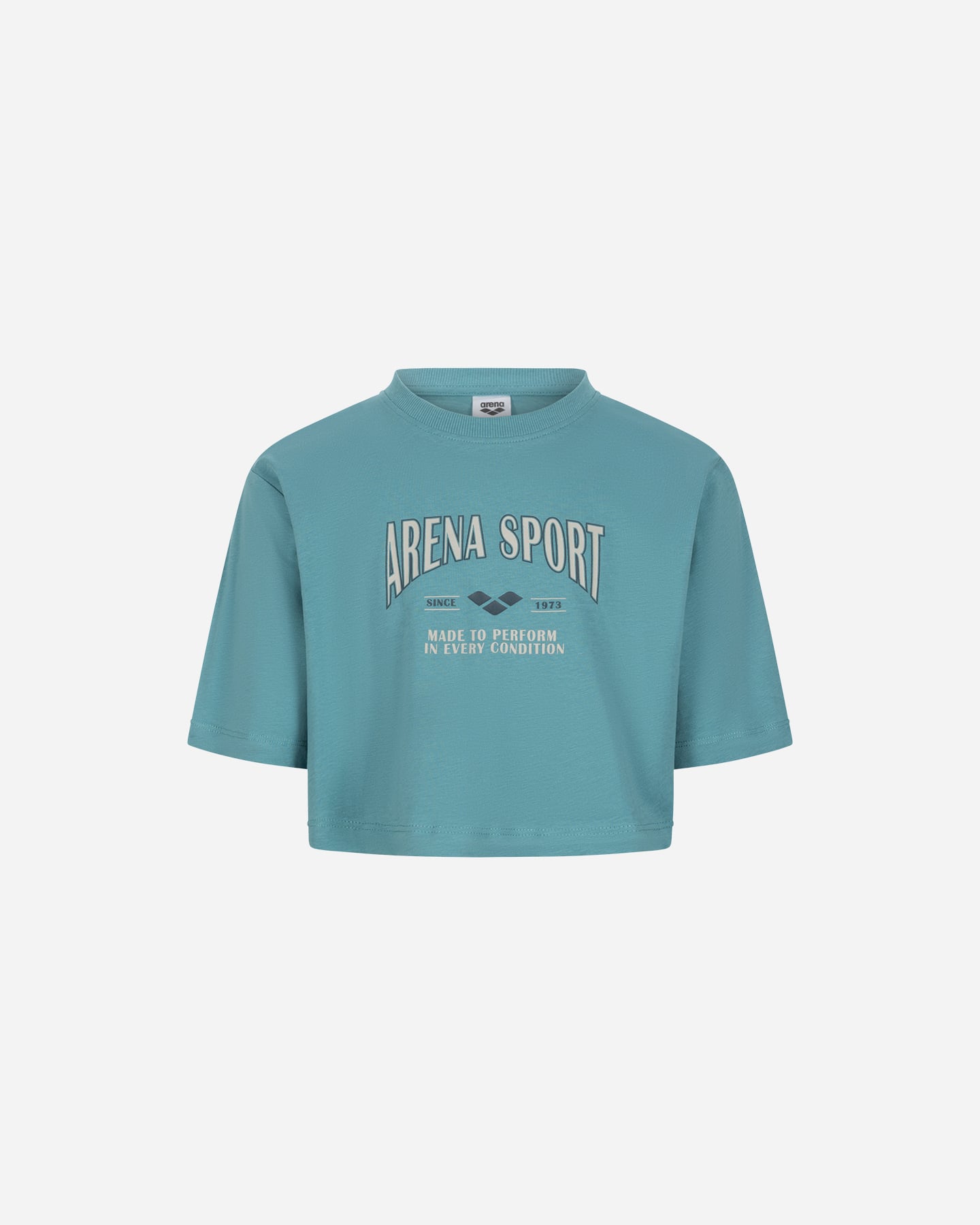 T-shirt ARENA ATHLETIC JR - Verde - 0 | Cisalfa Sport