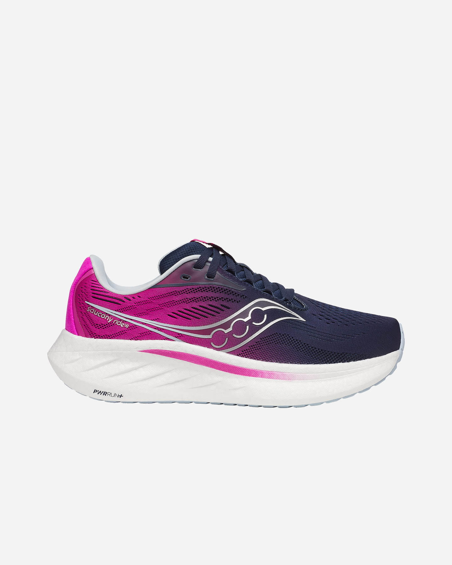 Scarpe running SAUCONY RIDE 18 W - Blu Navy - 0 | Cisalfa Sport