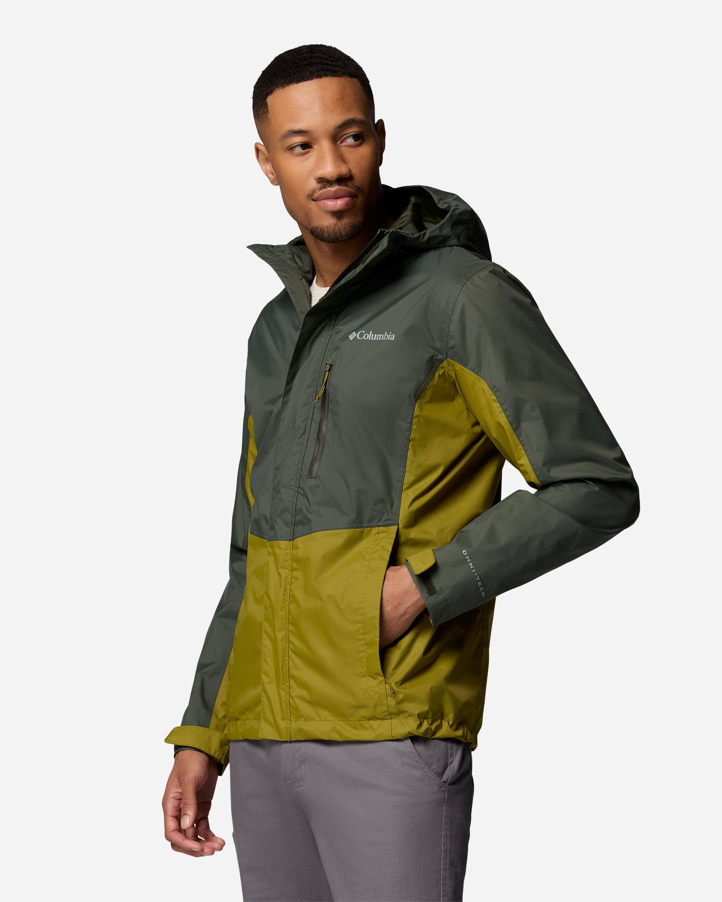 Giacca outdoor COLUMBIA POURING ADVENTURE III M - Verde - 1 | Cisalfa Sport