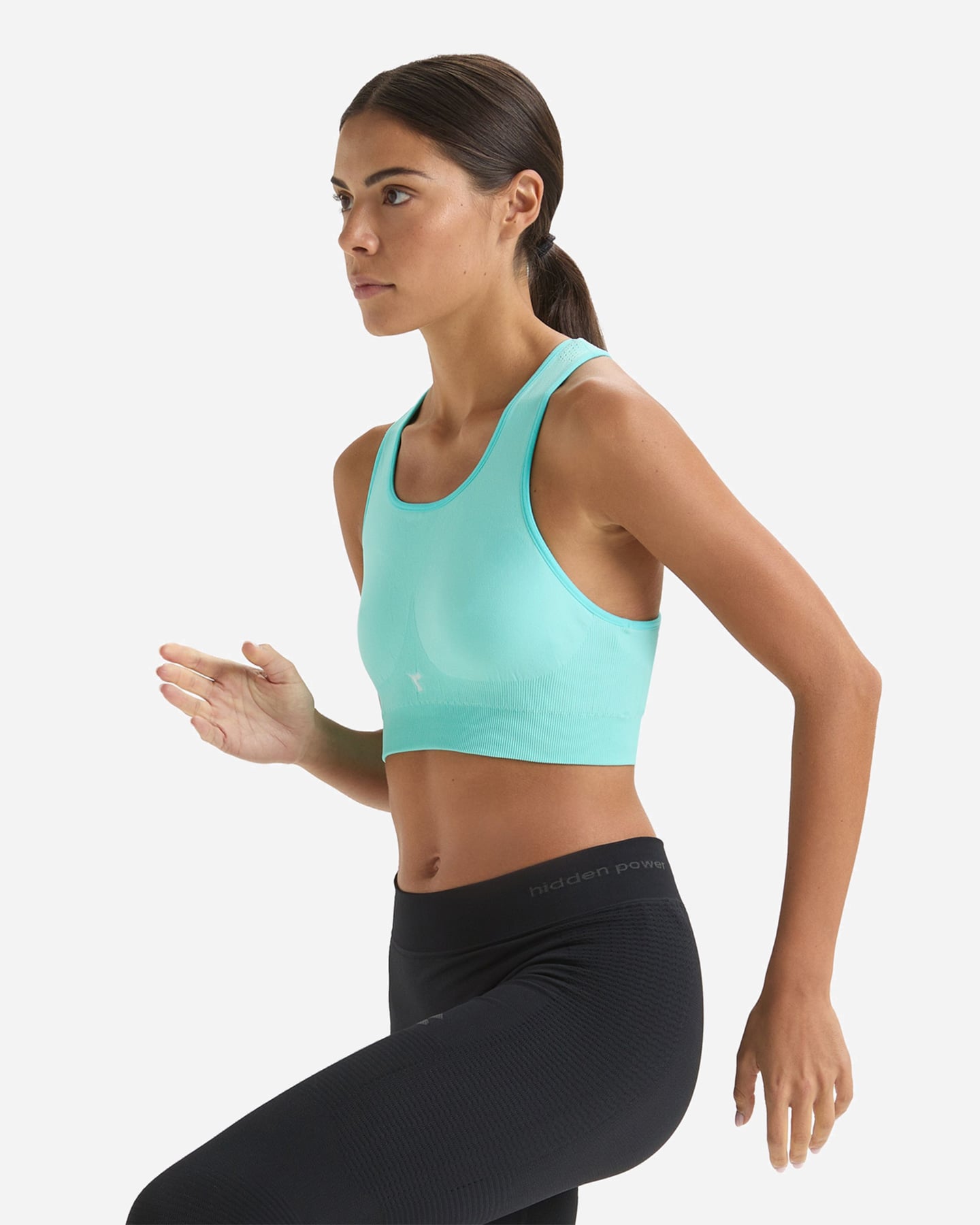 Reggiseno sportivo DIADORA MEDIUM ACT W - Azzurro - 3 | Cisalfa Sport