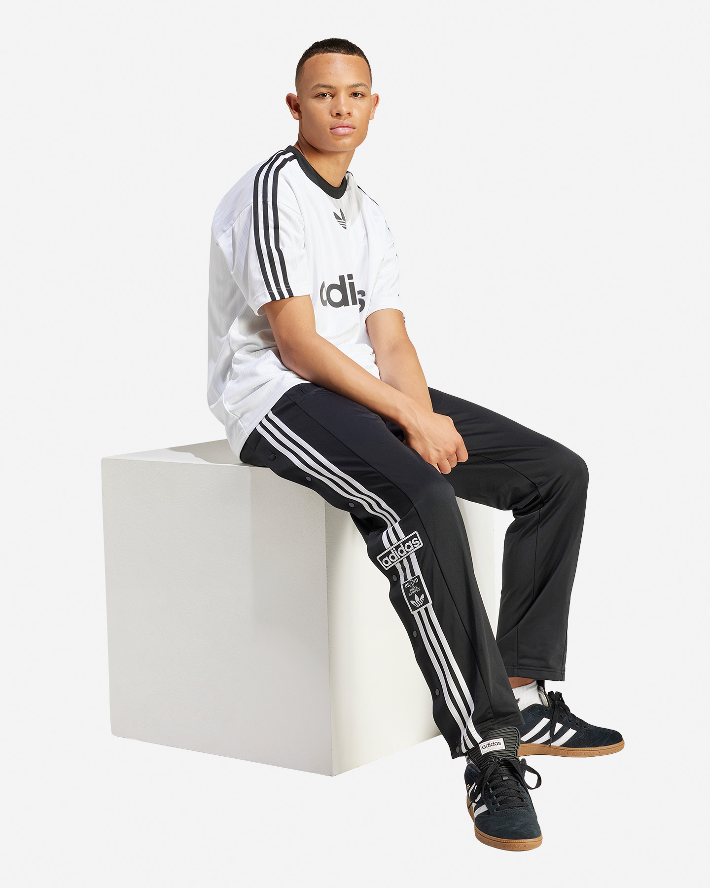 T-shirt ADIDAS ADICOLOR M - Bianco - 3 | Cisalfa Sport