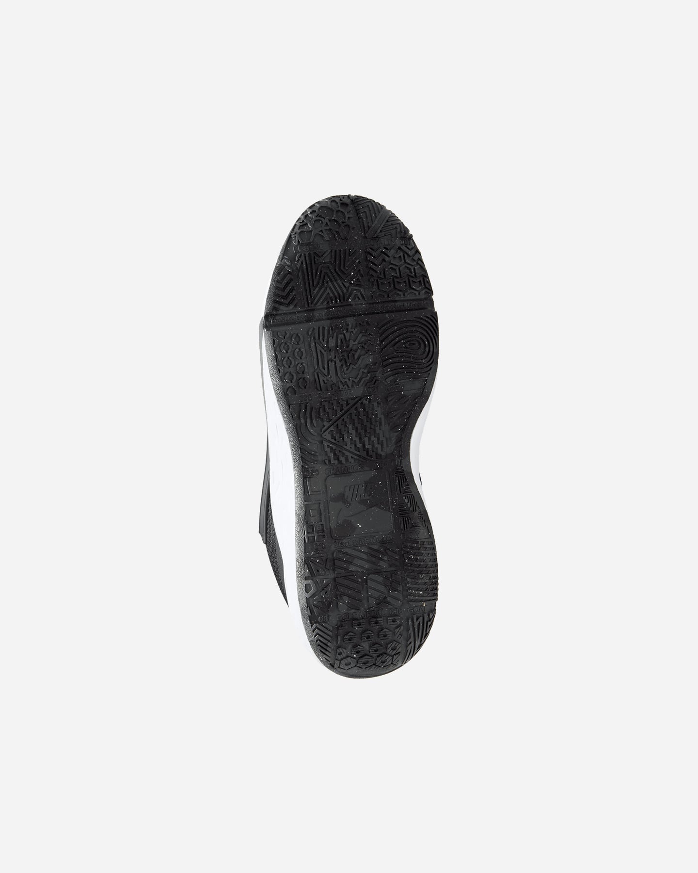 Scarpe sneakers NIKE TEAM HUSTLE D GS JR - Nero - 1 | Cisalfa Sport