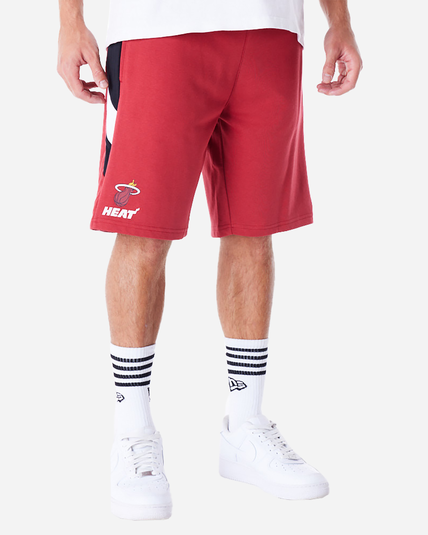 Shorts nba NEW ERA PANEL OS HEAT M - Rosso - 0 | Cisalfa Sport