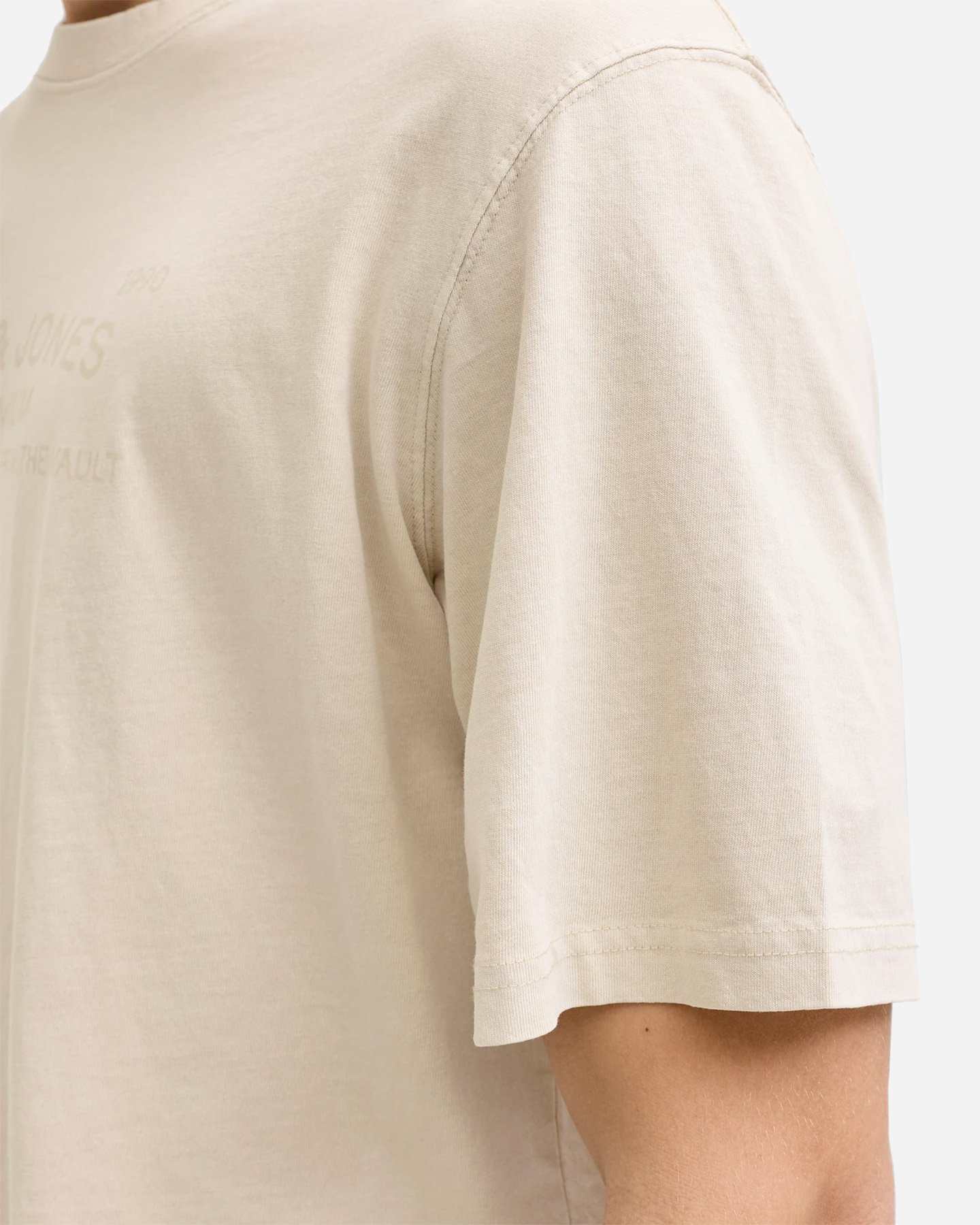 T-shirt JACK & JONES AIDEN M - Beige - 5 | Cisalfa Sport