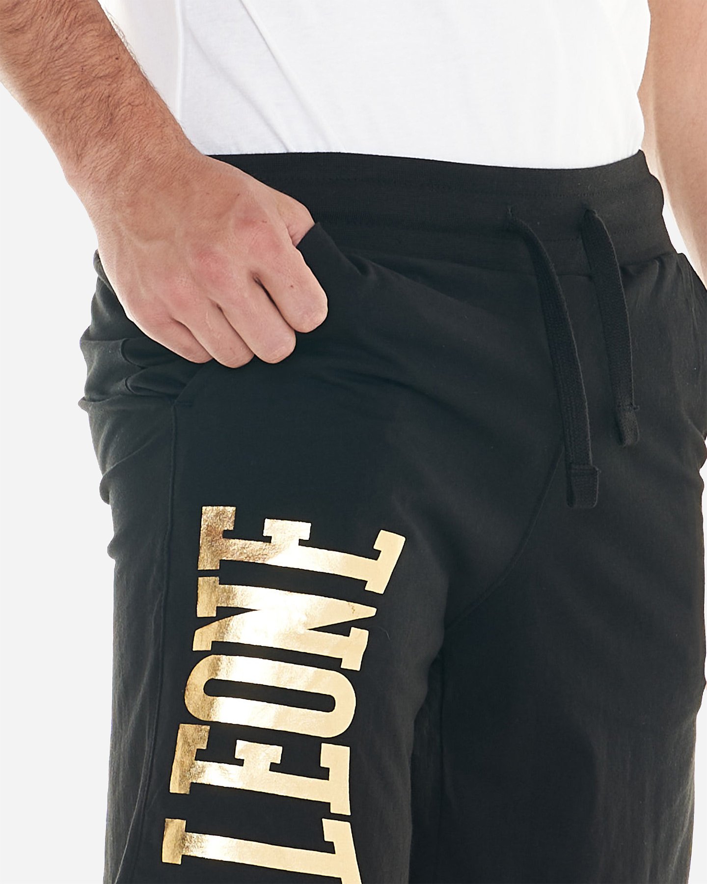 Pantaloncini LEONE BASIC M - Nero - 4 | Cisalfa Sport