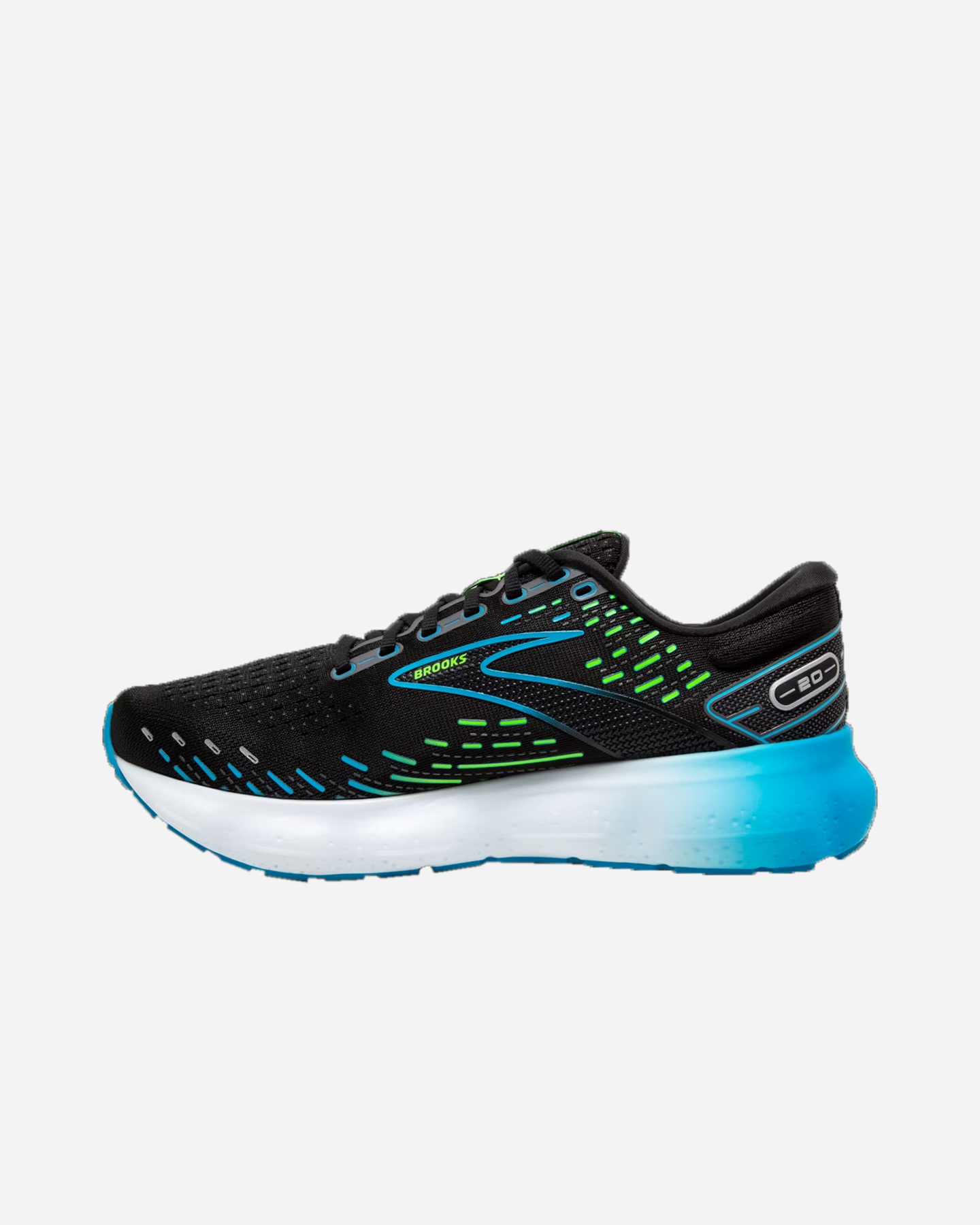Scarpe running BROOKS GLYCERIN 20 M - Nero - 4 | Cisalfa Sport