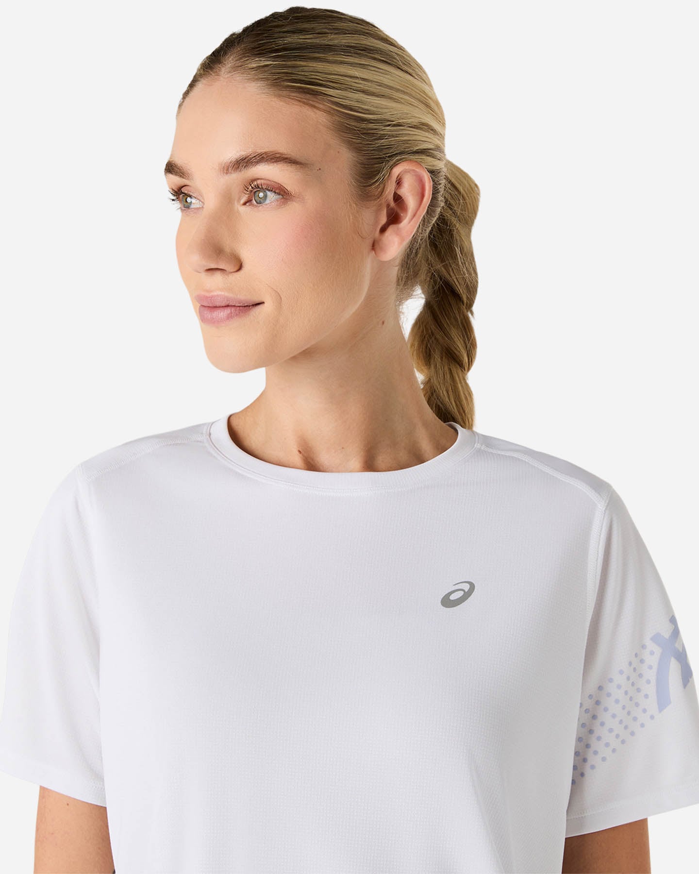 T-shirt running ASICS ICON W - Bianco - 3 | Cisalfa Sport