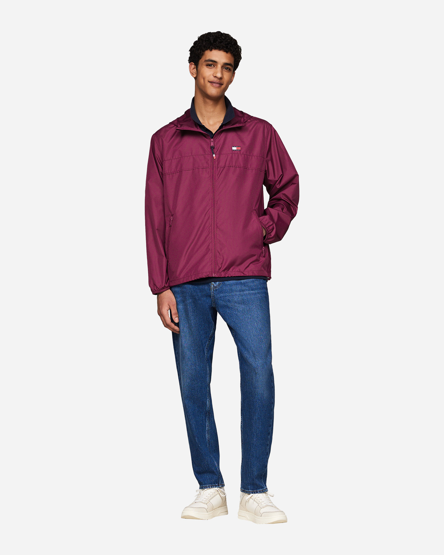 Giubbotto TOMMY HILFIGER CHICAGO WINDBREAKER M - Viola - 3 | Cisalfa Sport