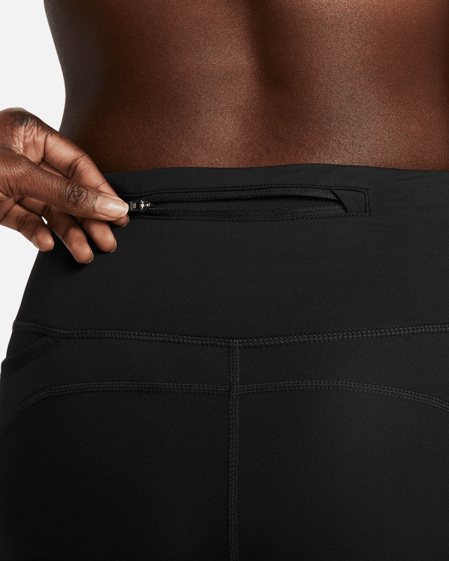 Fuseaux running NIKE DRI FIT FAST 7/8 W - Nero - 4 | Cisalfa Sport