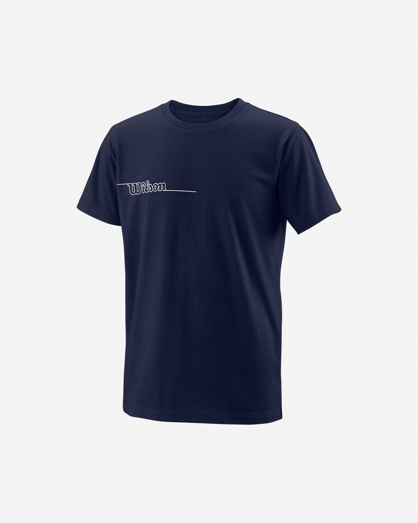 Maglia tennis WILSON TEAM II TECH JR - Blu Navy - 0 | Cisalfa Sport