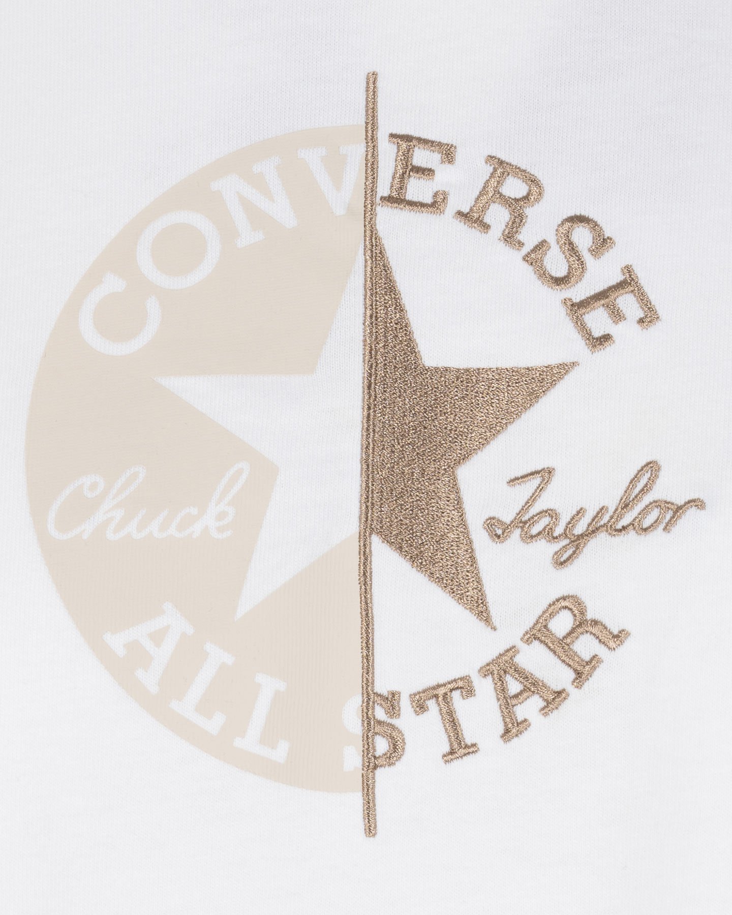 T-shirt CONVERSE LOGO CHUCK W - Bianco - 2 | Cisalfa Sport