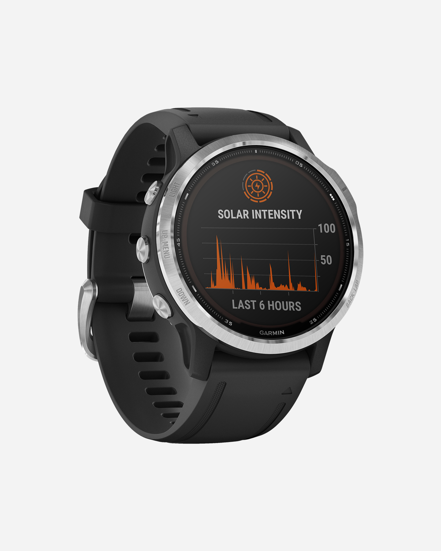 Orologio multifunzione GARMIN FENIX 6S SOLAR W - Nero - 1 | Cisalfa Sport