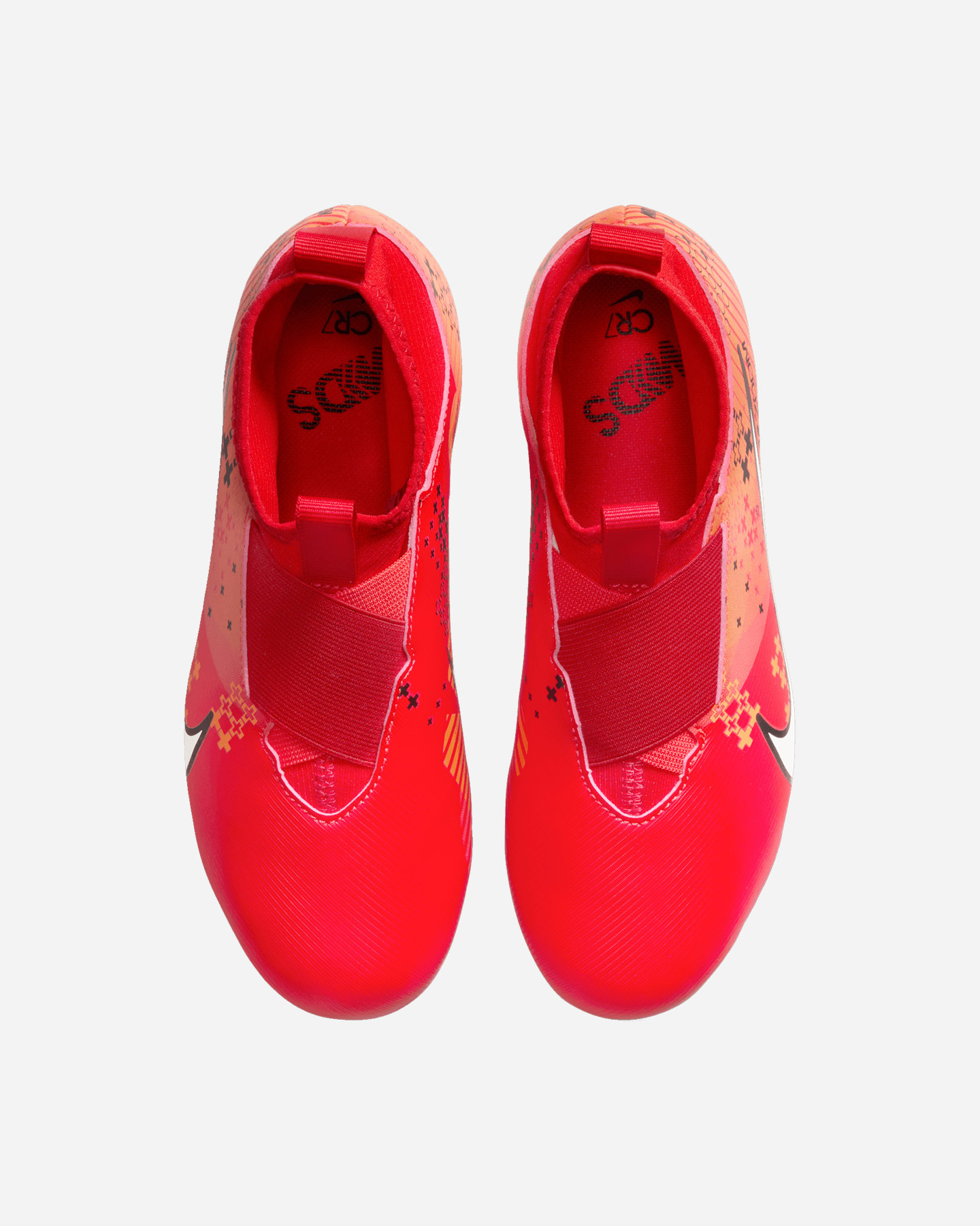 Scarpe calcio NIKE ZOOM SUPERFLY 9 ACADEMY MDS FG JR - Rosso - 3 | Cisalfa Sport