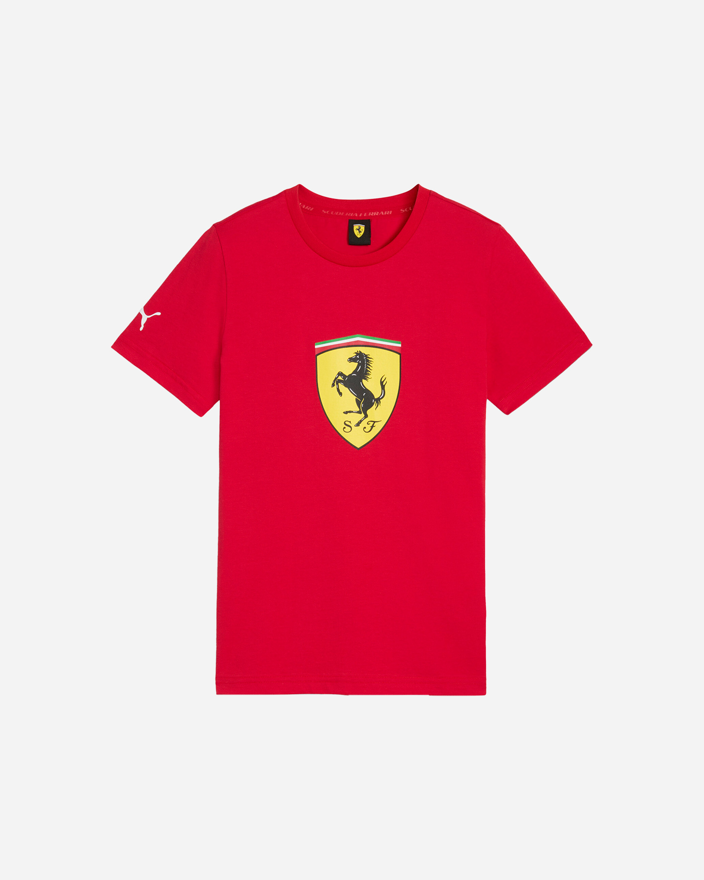 Fanwear PUMA COLORED BIG SHIELD JR - Rosso - 0 | Cisalfa Sport