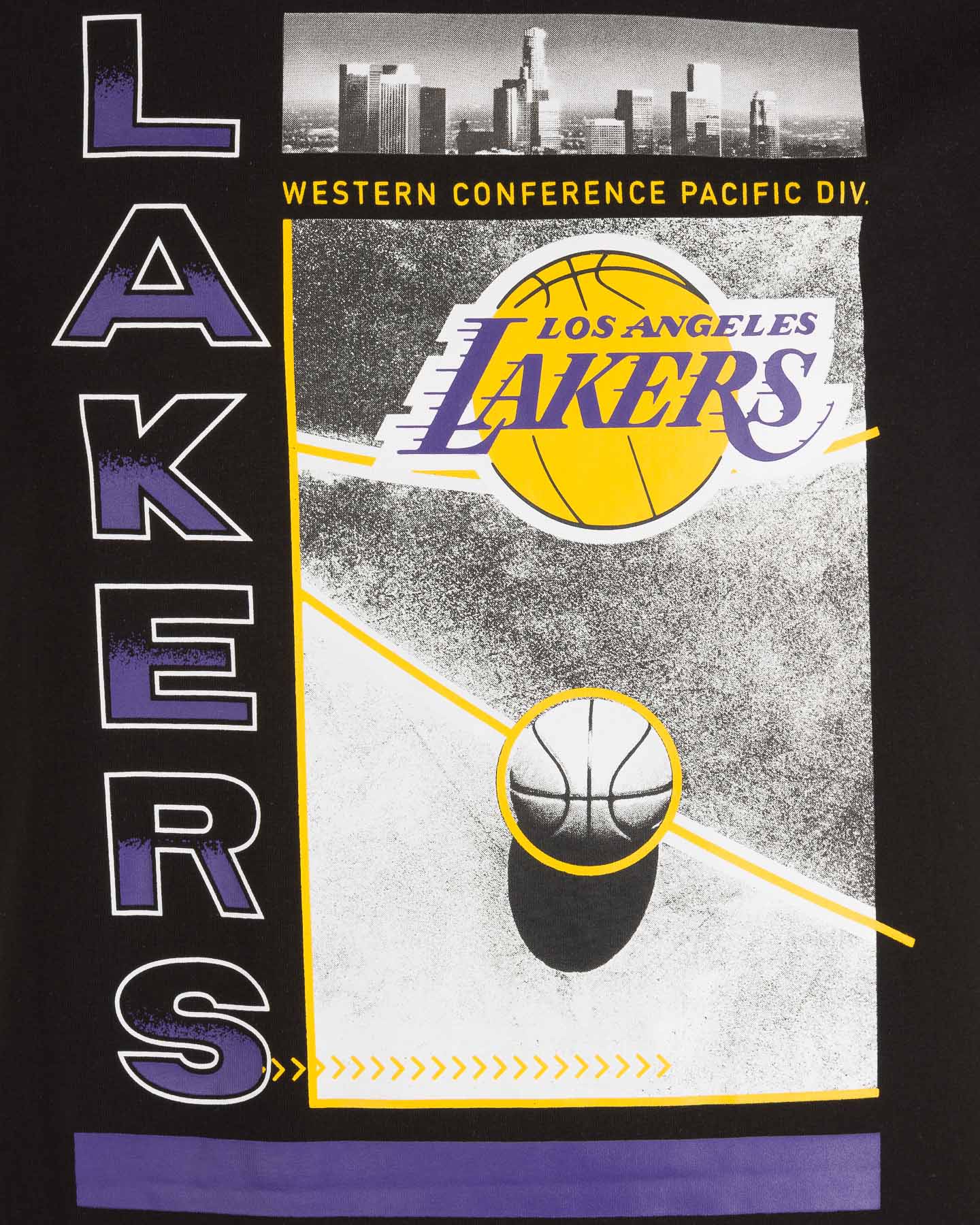 T-shirt NEW ERA NBA COURT PHOTO LAKERS M - 2 | Cisalfa Sport