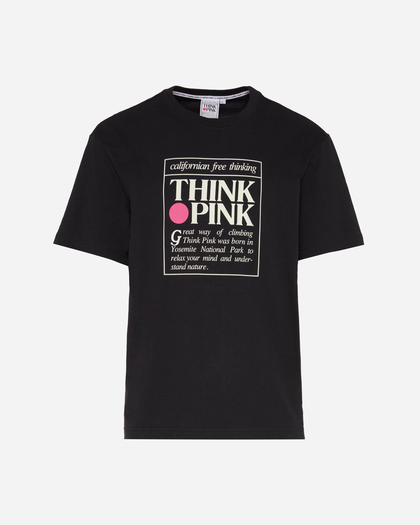 T-shirt THINK PINK BIG LOGO M - Nero - 0 | Cisalfa Sport