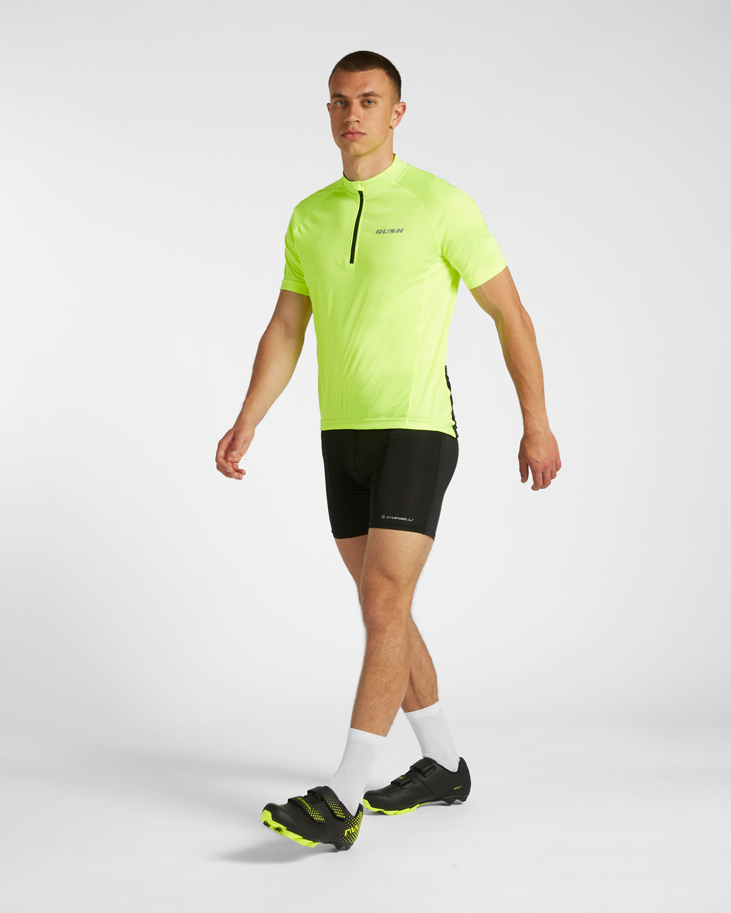 Maglia ciclismo RUSH CLASSIC TECH M - Giallo - 3 | Cisalfa Sport