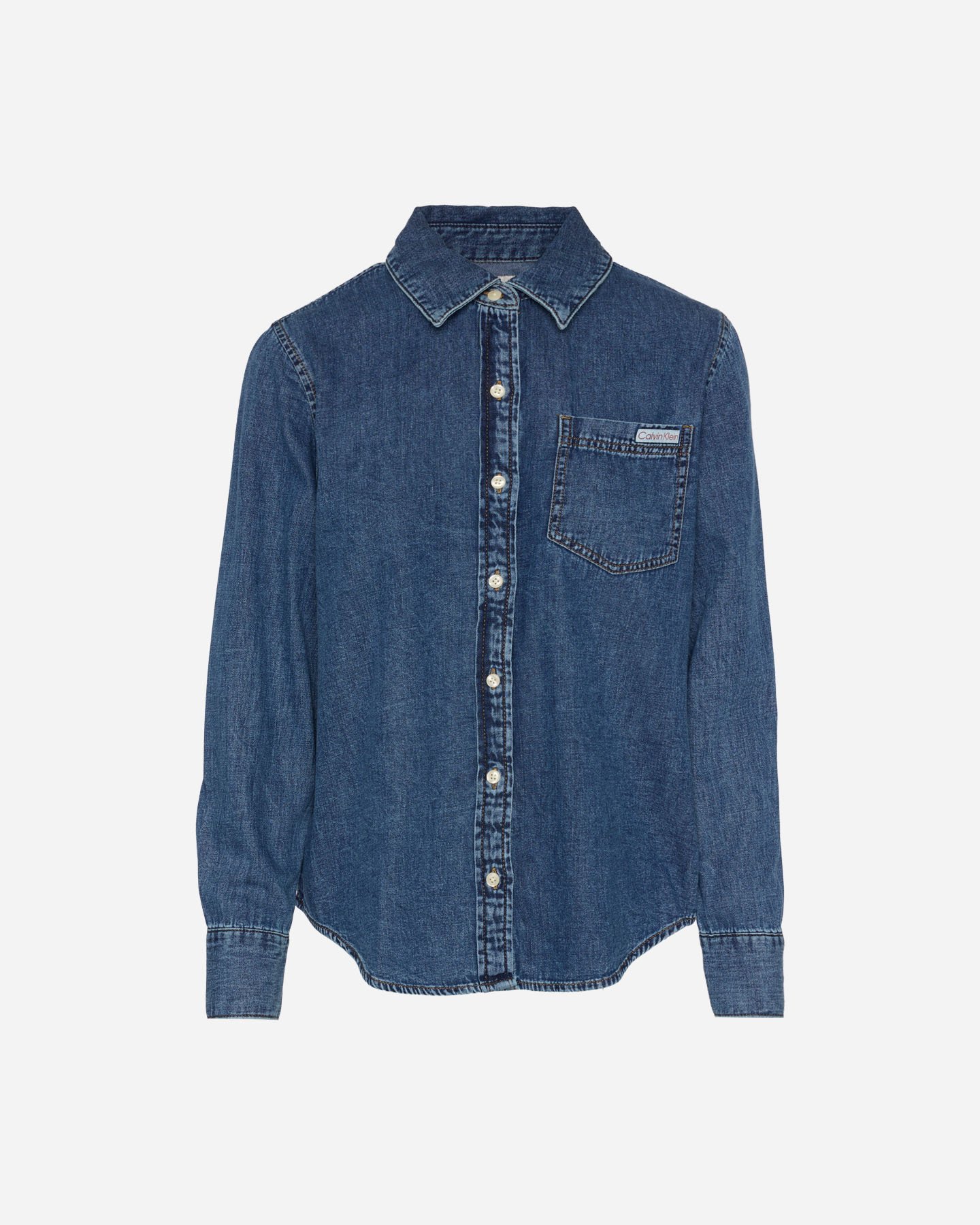 Camicia CALVIN KLEIN JEANS POCKET DENIM W - Denim - 0 | Cisalfa Sport