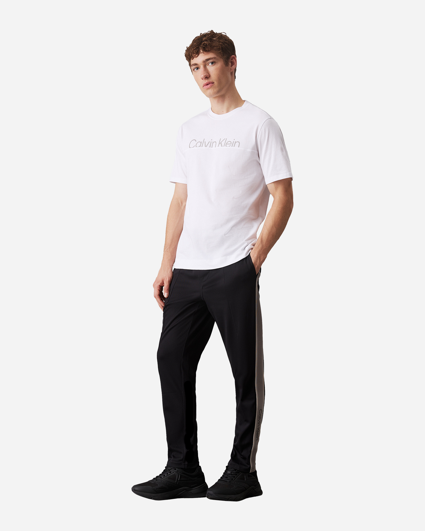 Pantalone CALVIN KLEIN SPORT BAND LOGO M - Nero - 1 | Cisalfa Sport