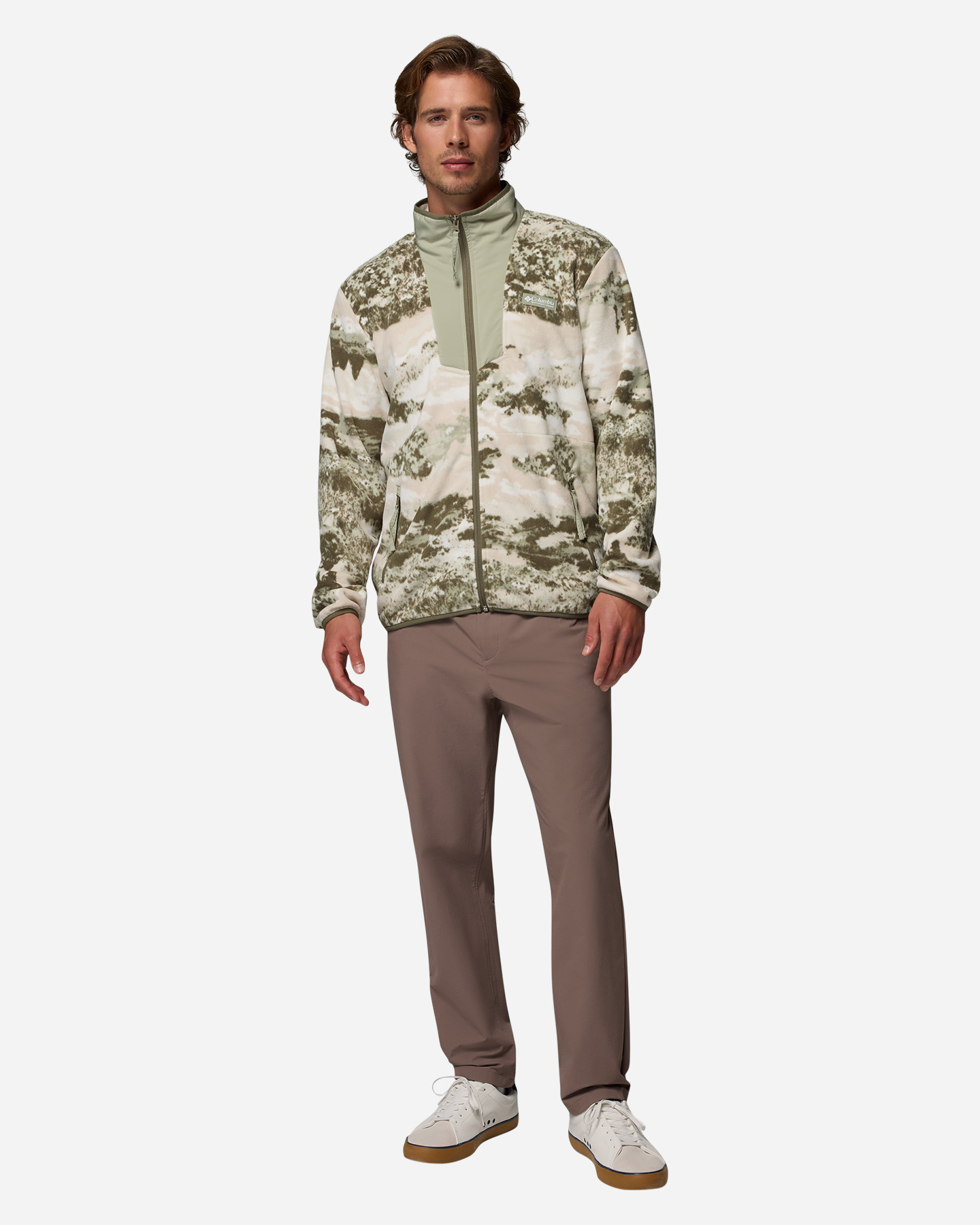 Pile COLUMBIA SEQUOIA GROVE PRINTED M - Verde - 3 | Cisalfa Sport