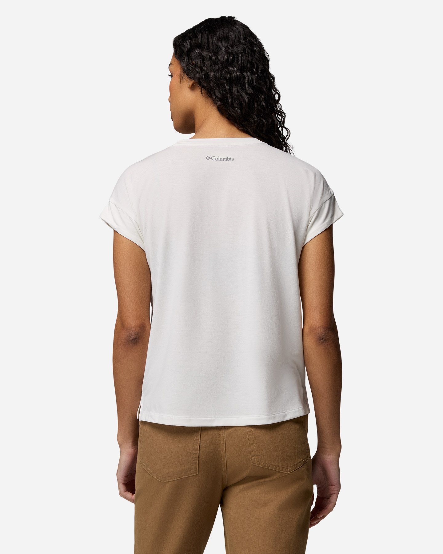 T-shirt COLUMBIA DANIELA FALLS W - Bianco - 1 | Cisalfa Sport