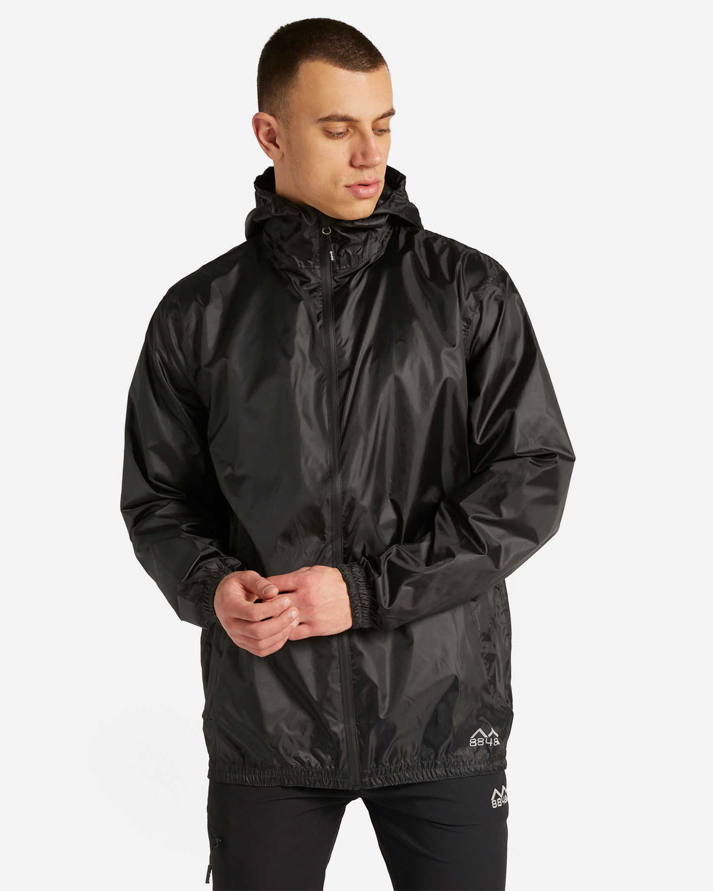 Giacca antipioggia 8848 RAIN PACKABLE M - Nero - 0 | Cisalfa Sport