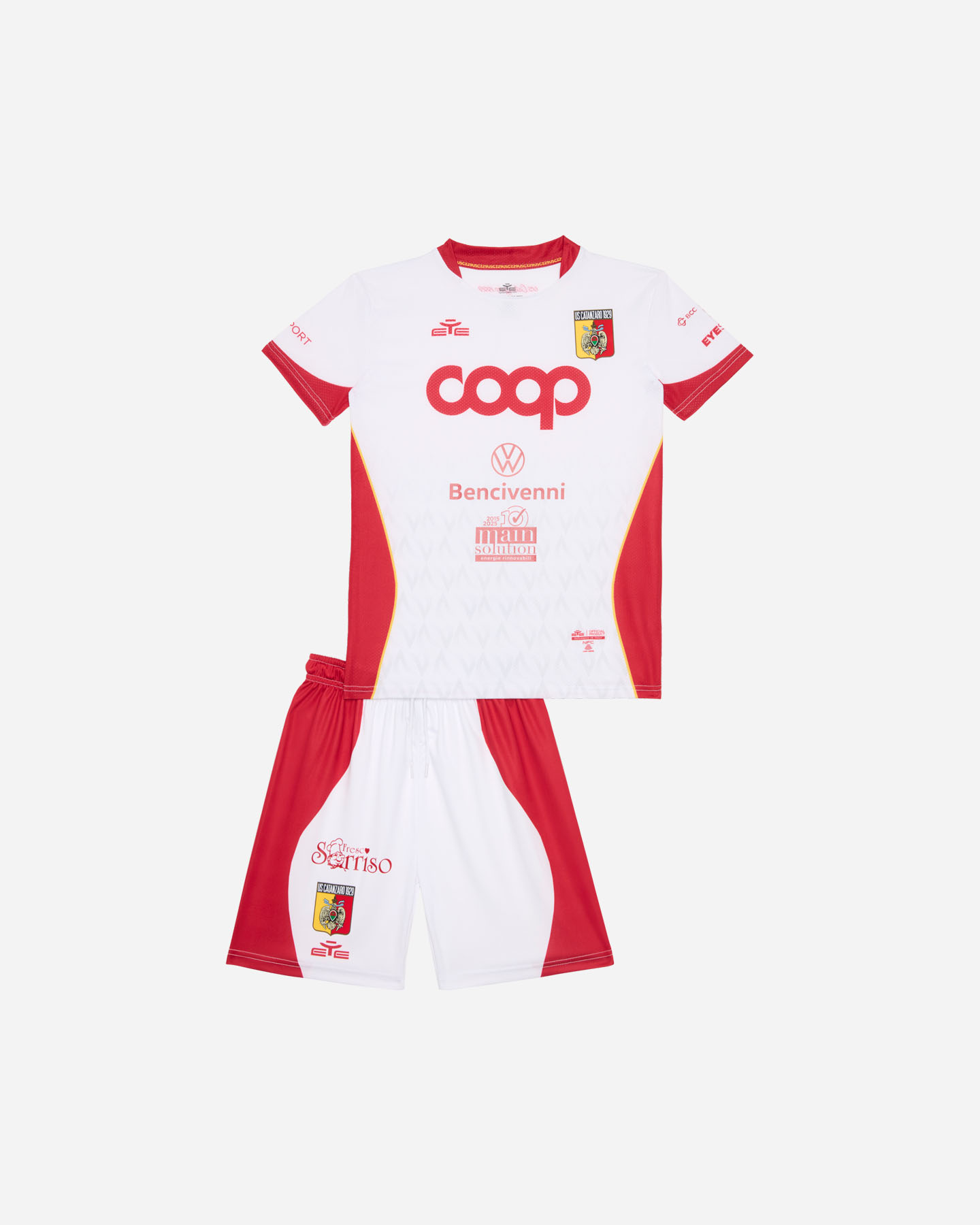 Maglia calcio ufficiale EYE CATANZARO AWAY 25-26 JR - Color mix - 0 | Cisalfa Sport