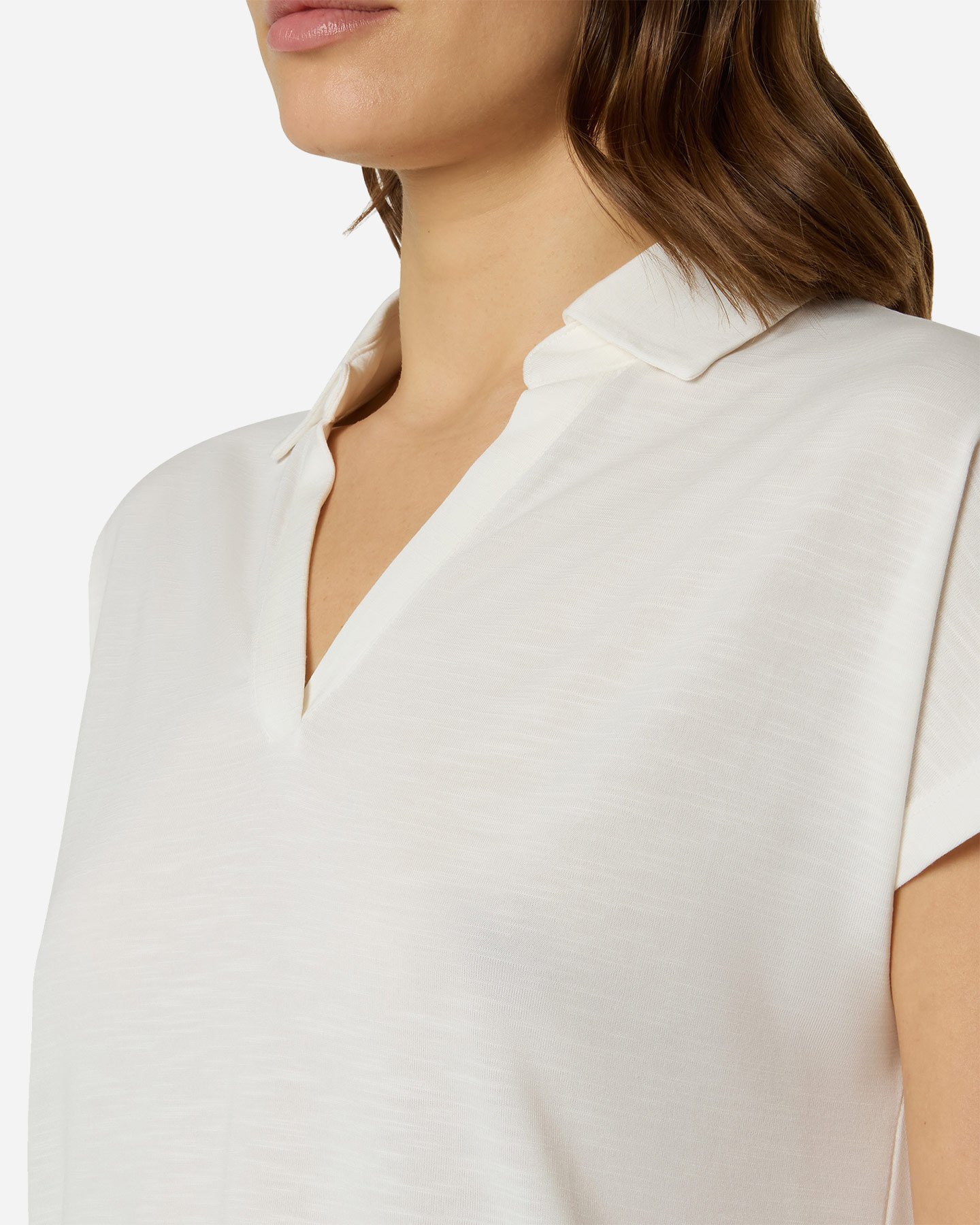 Polo NORTH SAILS SLUB MODAL W - Bianco - 4 | Cisalfa Sport