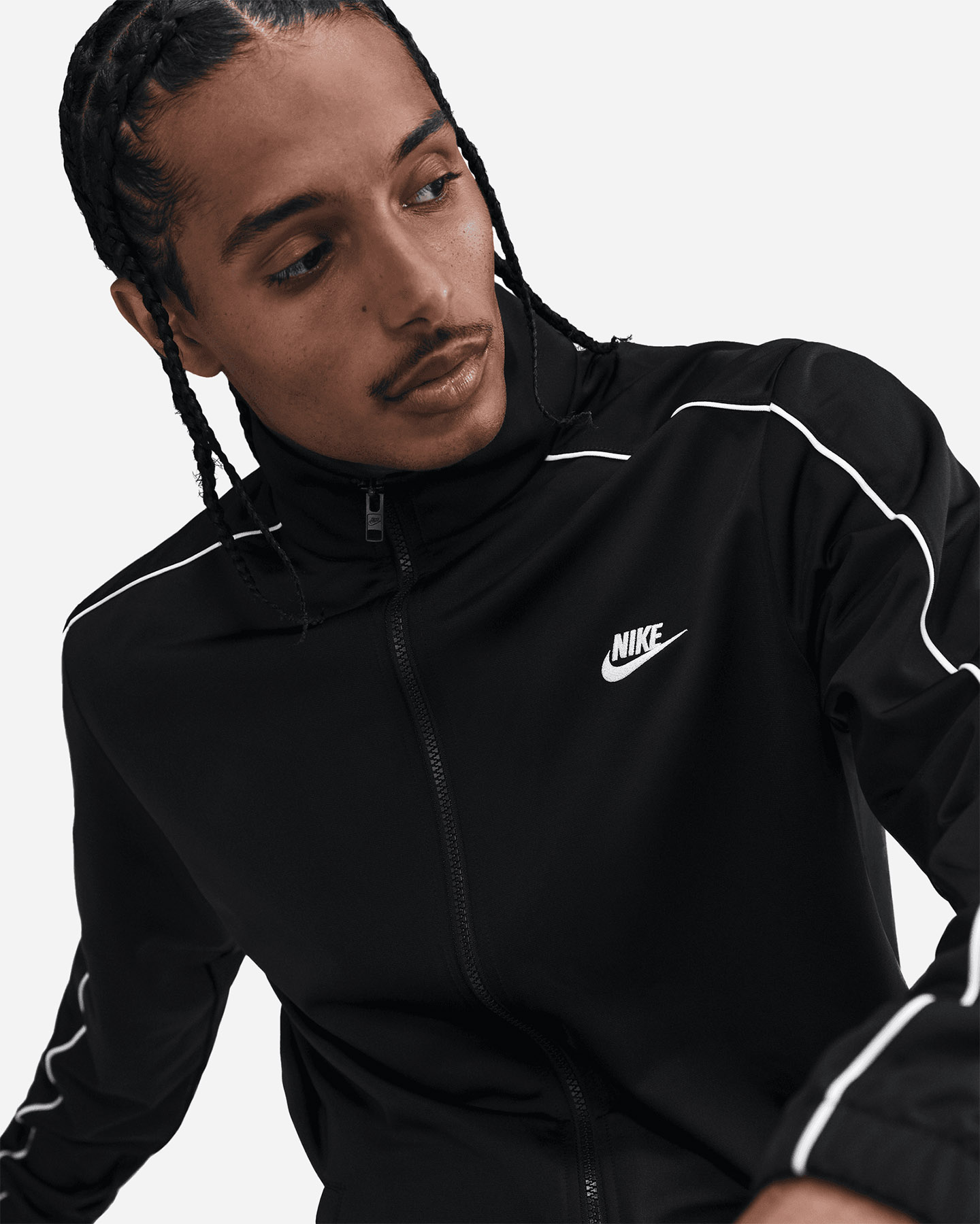 Tuta NIKE TRACKTOP SPW M - Nero - 5 | Cisalfa Sport