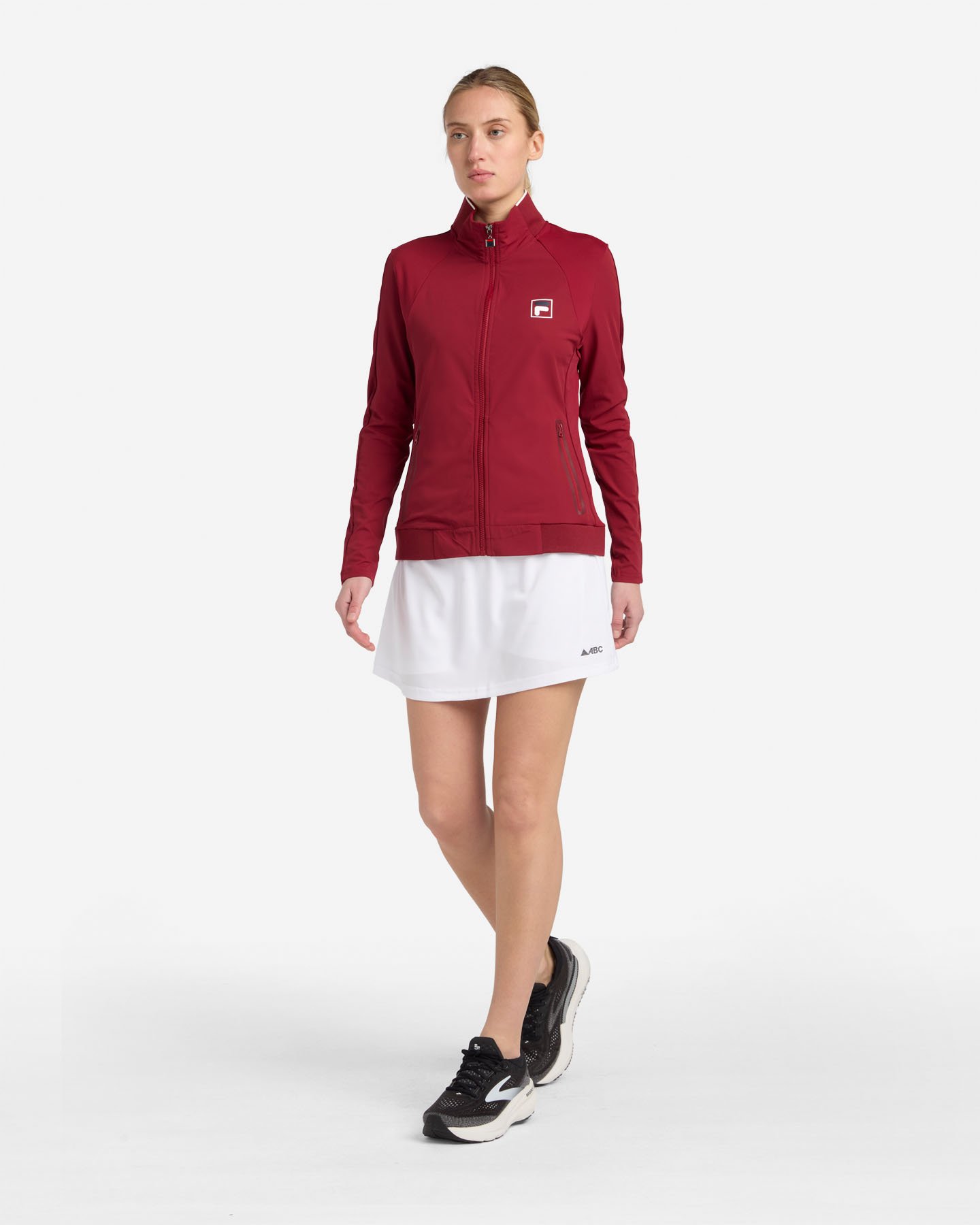 Giacca tennis FILA COURT LINE W - Rosso - 2 | Cisalfa Sport